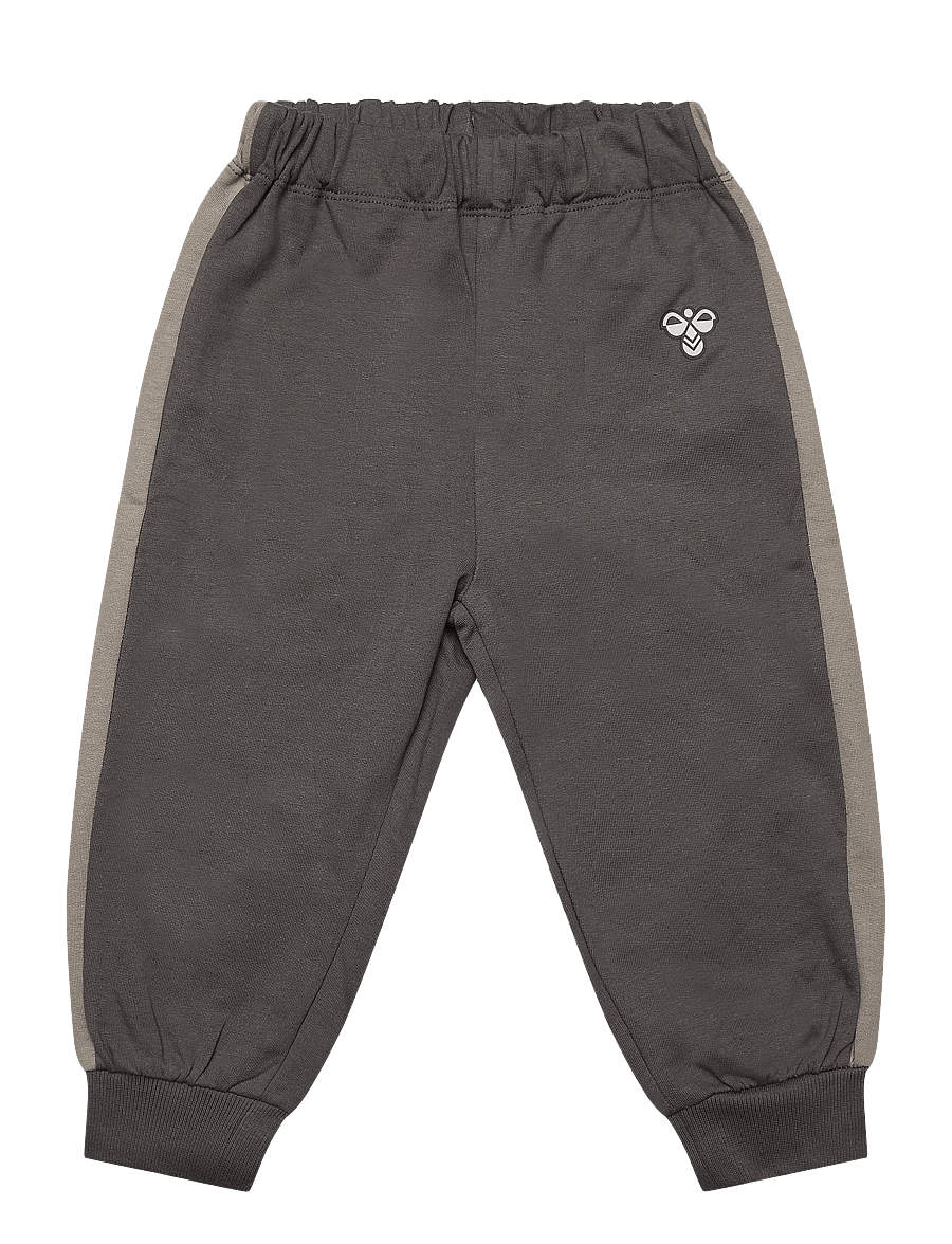 Hummel - hmlMINI LOOSE BLOCK ADJ WAIST PANTS - sweatpants - dark gull gray - 0