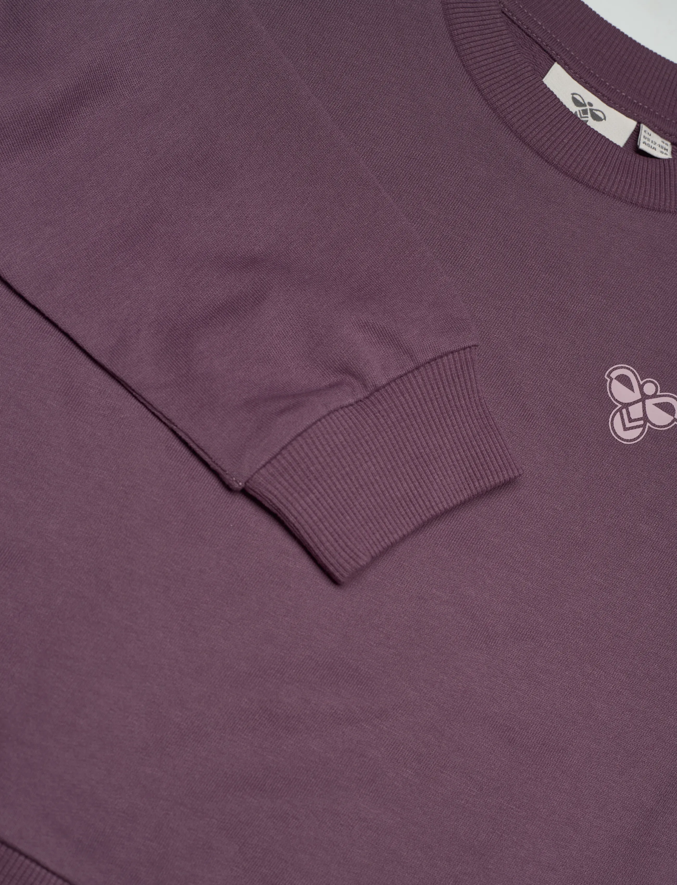 Hummel - hmlMINI LOOSE FRILL SWEATSHIRT - sweatshirts - black plum - 2