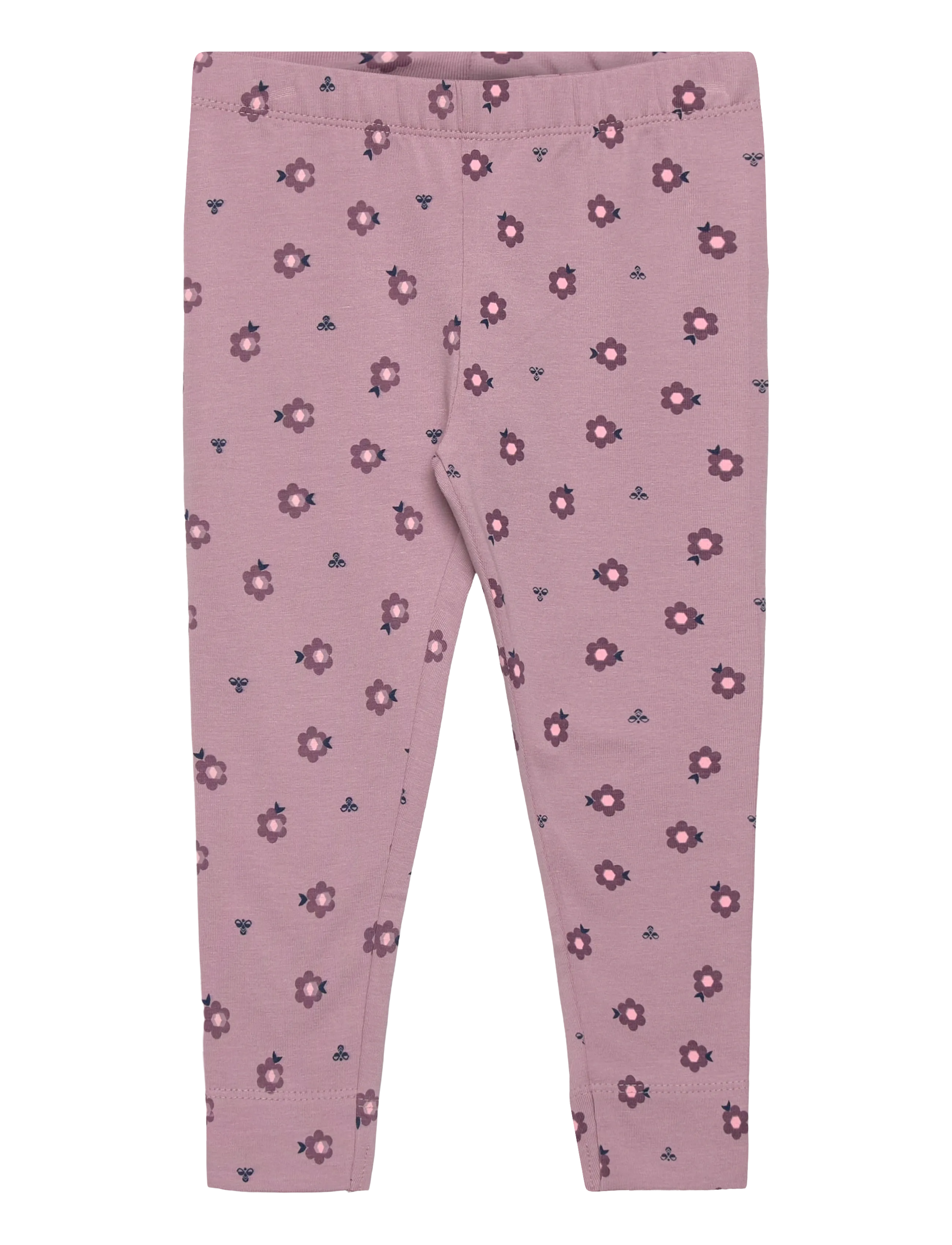 Hummel hmlMINI AOP TIGHTS - Kleidung - SEA FOG / pink/rose