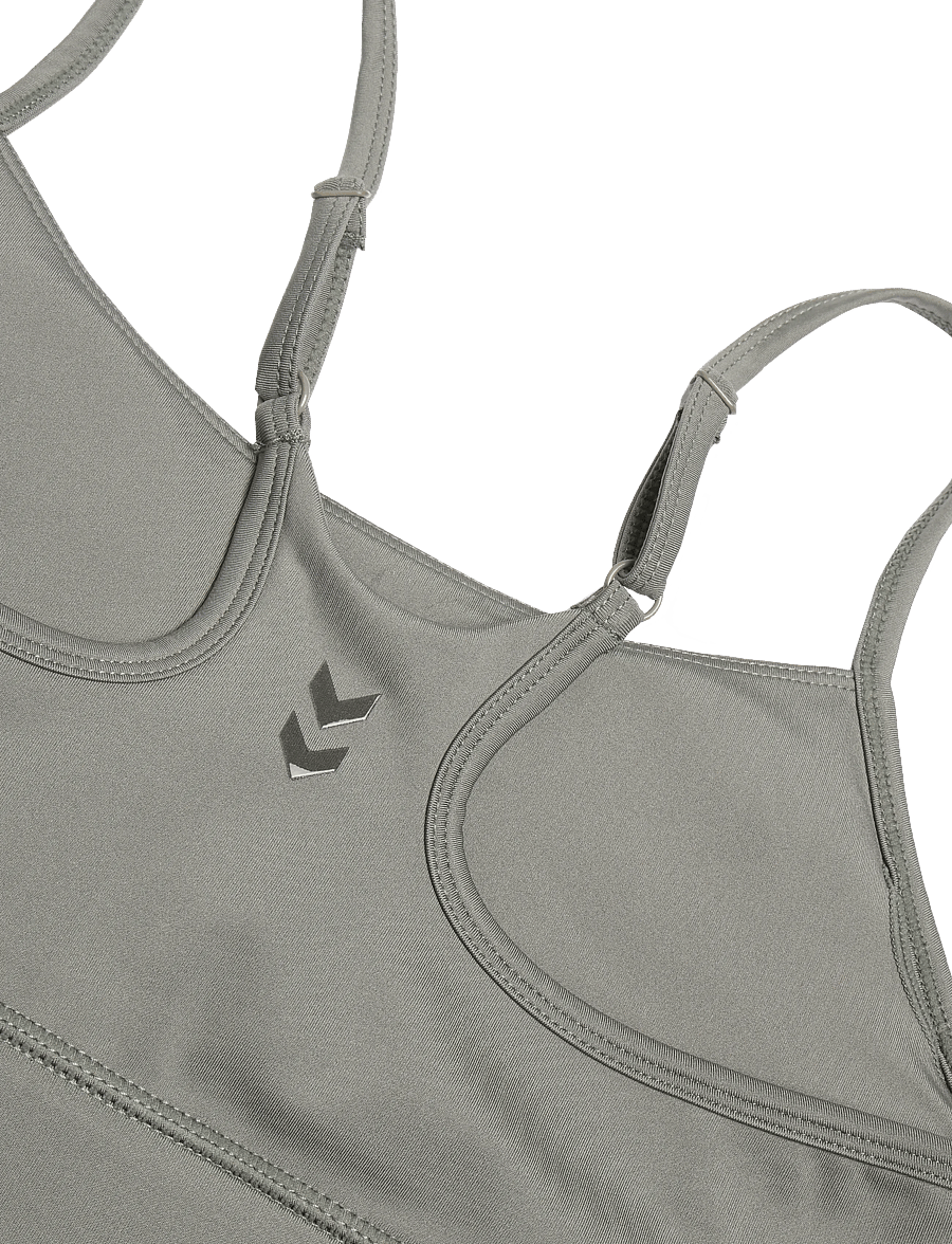 Hummel - hmlPRIMA MEDIUM SUPPORT BRA - sports bras - castor gray - 2