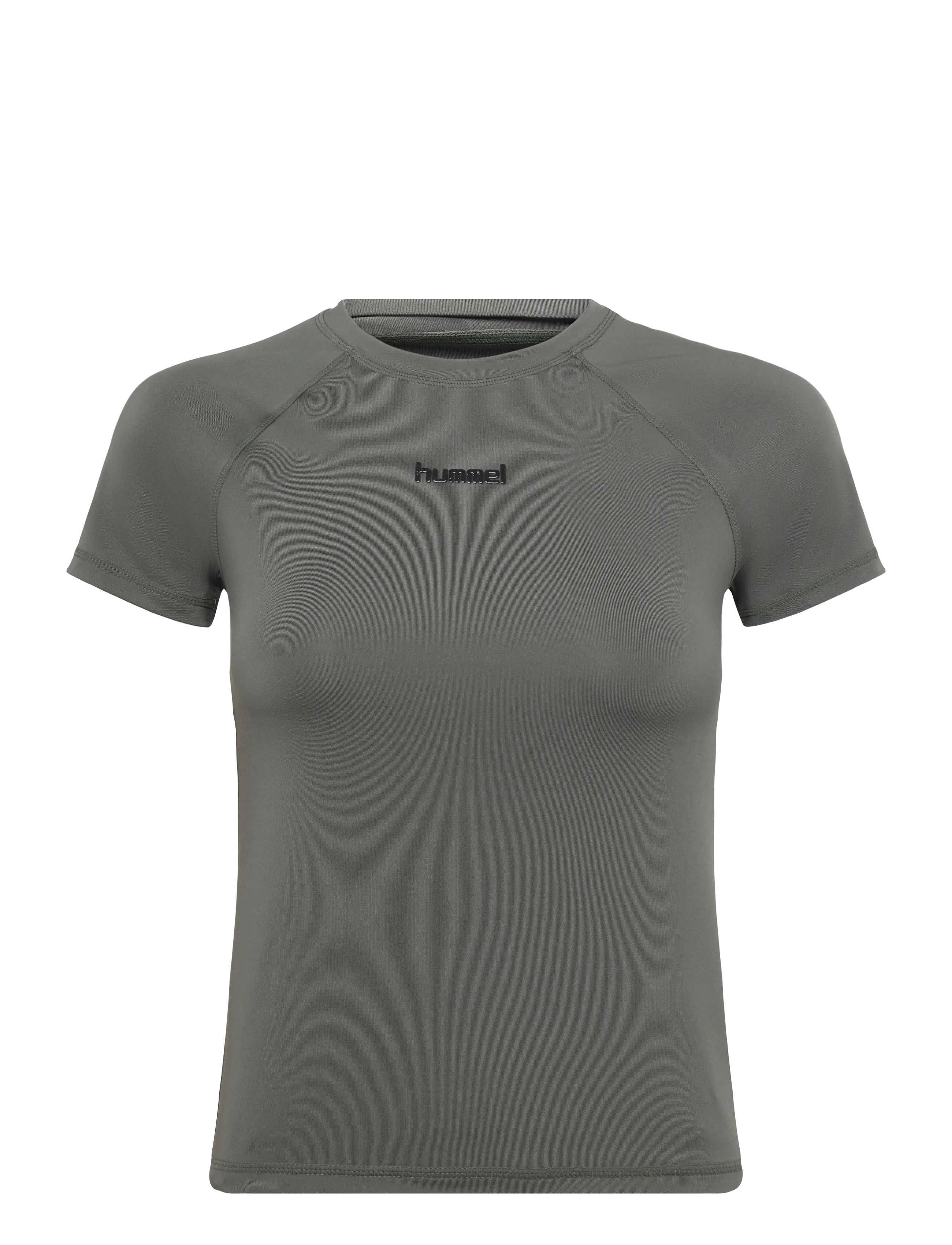 Hummel hmlPRIMA W T-SHIRT S/S - Tøj - CASTOR GRAY / grey