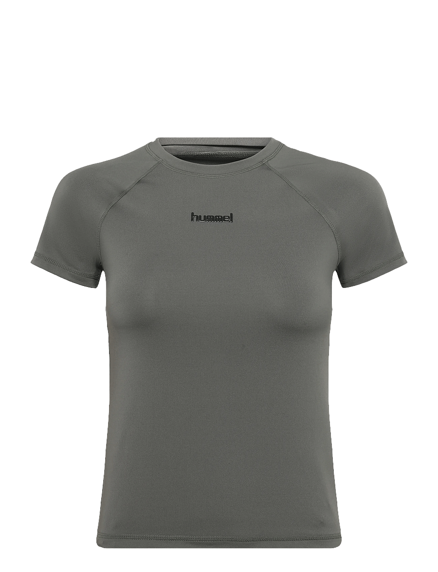 Hummel - hmlPRIMA W T-SHIRT S/S - t-shirts - castor gray - 0