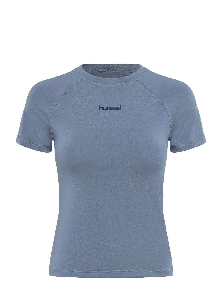 Hummel - hmlPRIMA W T-SHIRT S/S - t-shirts - flint stone - 0