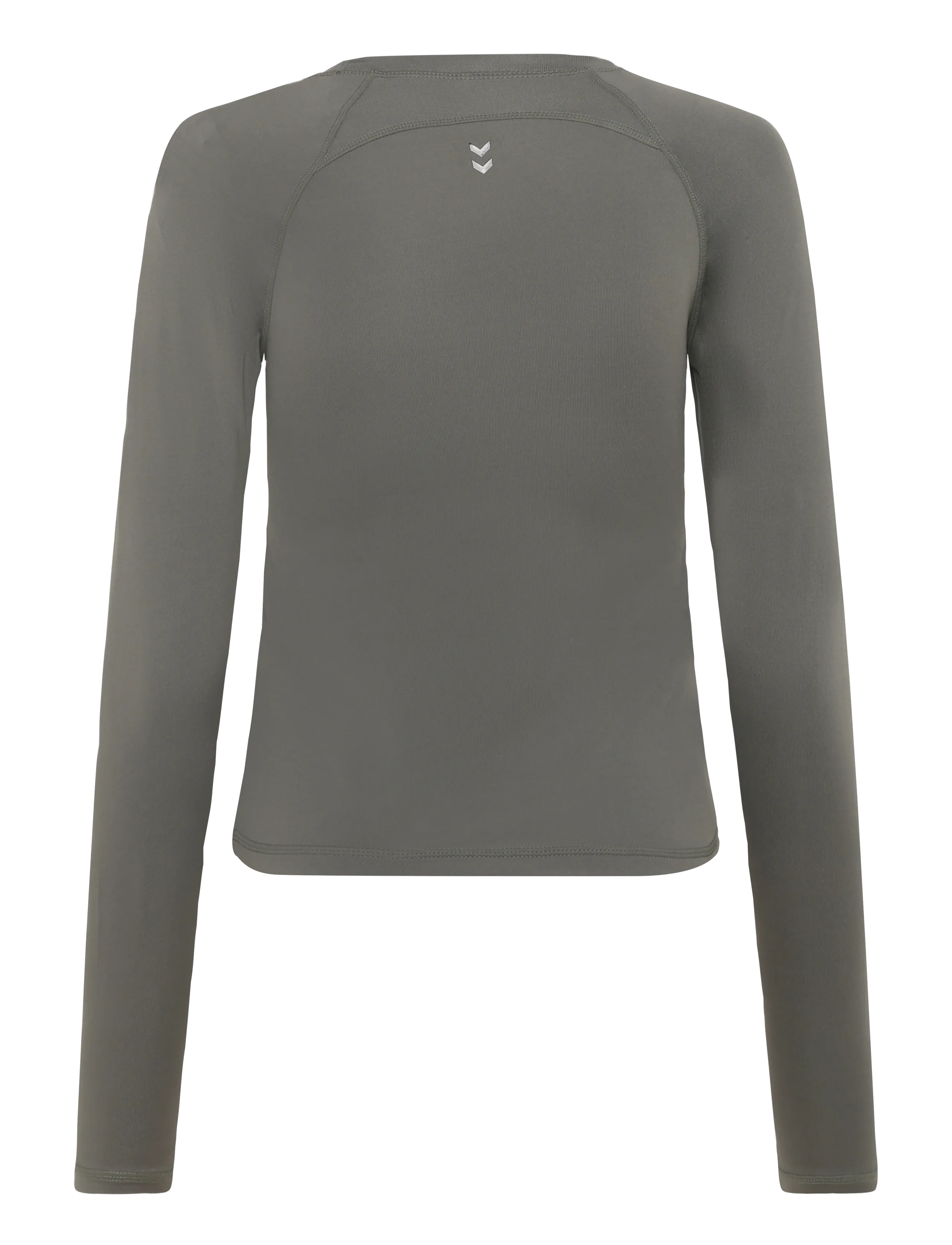 Hummel - hmlPRIMA W T-SHIRT L/S - langærmede t-shirts - castor gray - 1
