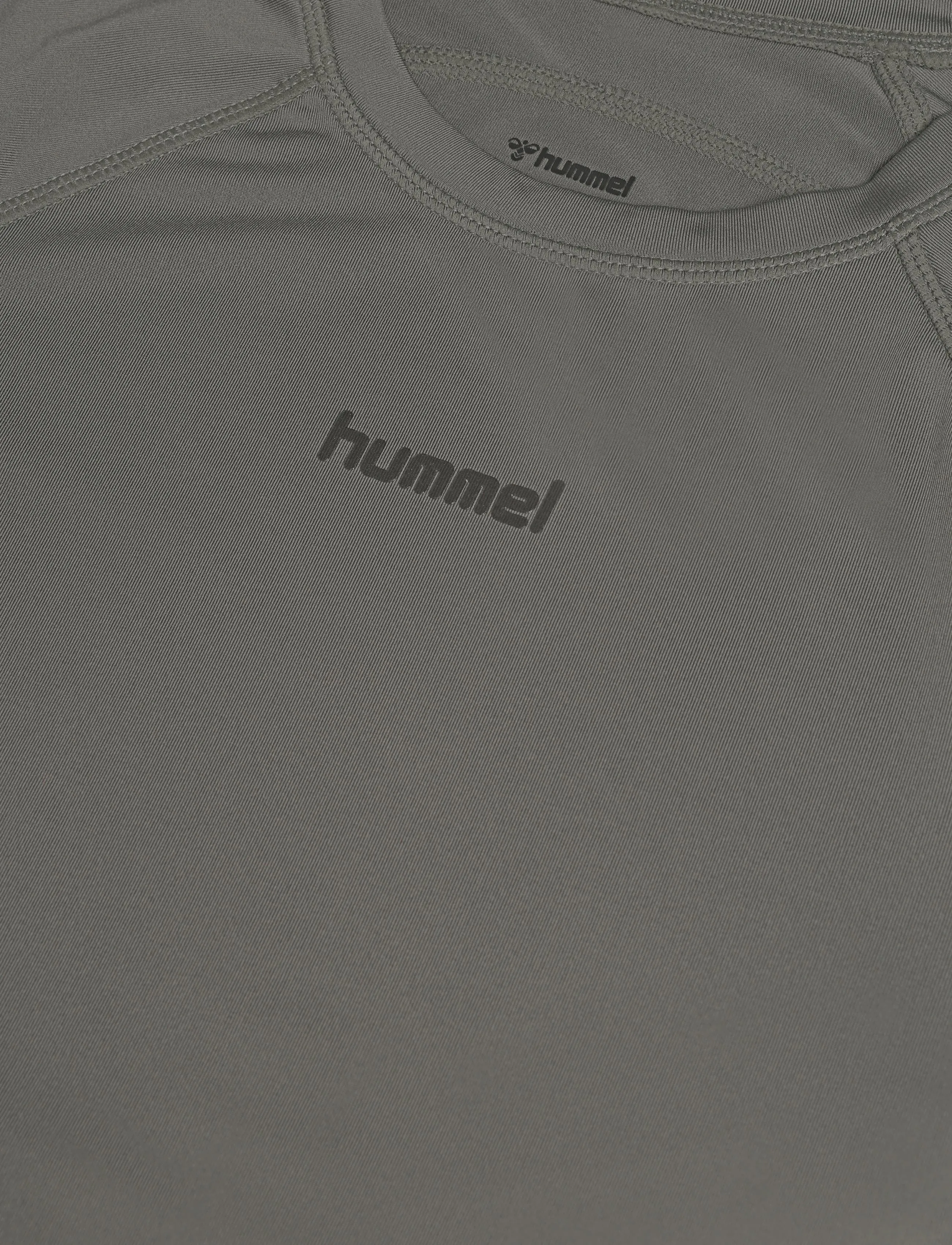 Hummel - hmlPRIMA W T-SHIRT L/S - langærmede t-shirts - castor gray - 2