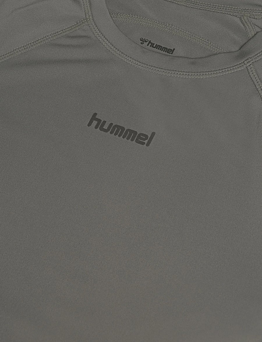 Hummel - hmlPRIMA W T-SHIRT L/S - langærmede t-shirts - castor gray - 2