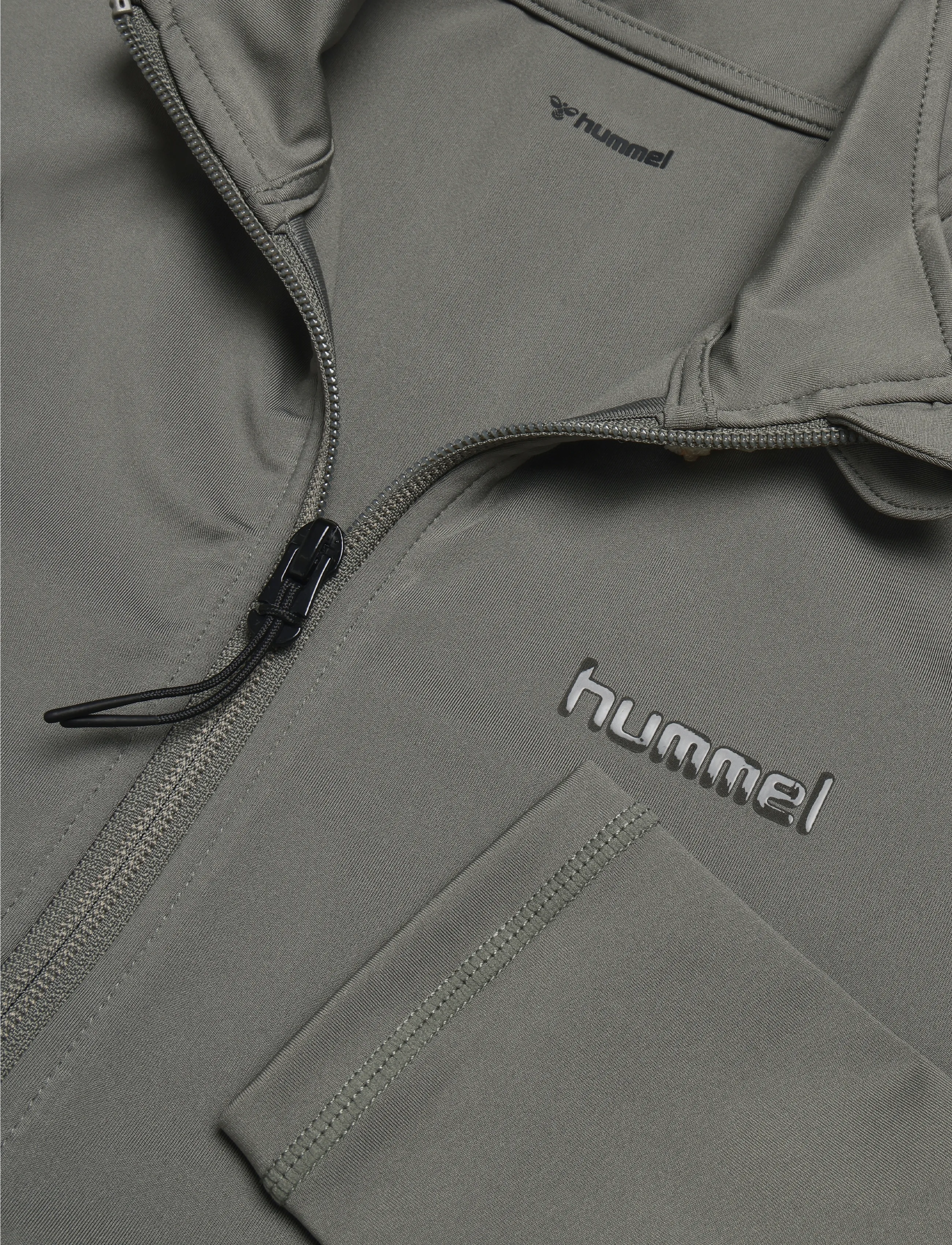 Hummel - hmlPRIMA W ZIP BLOUSE - autumn savings - castor gray - 2