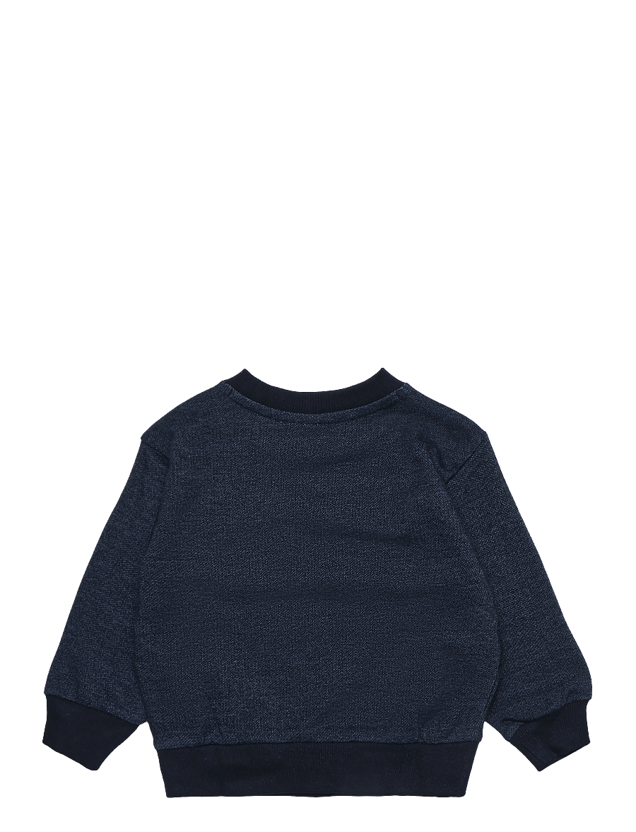 Hummel - hmlMINI LOOSE DNM CREWNECK BEE - sweatshirts - dress blues - 1
