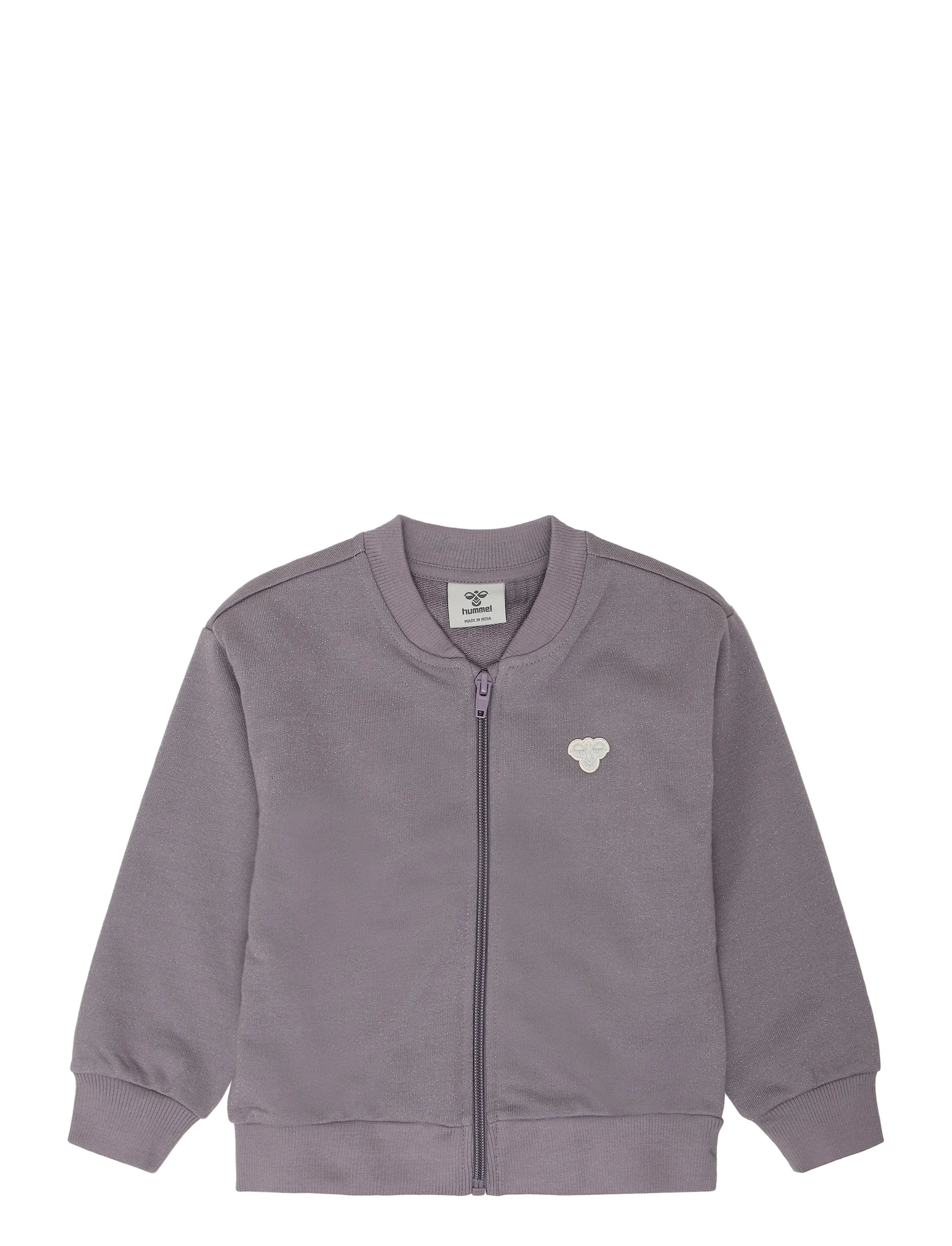 Hummel hmlMINI LOOSE GLI ZIP JACKET BEE - Joped - GRAY RIDGE / grey