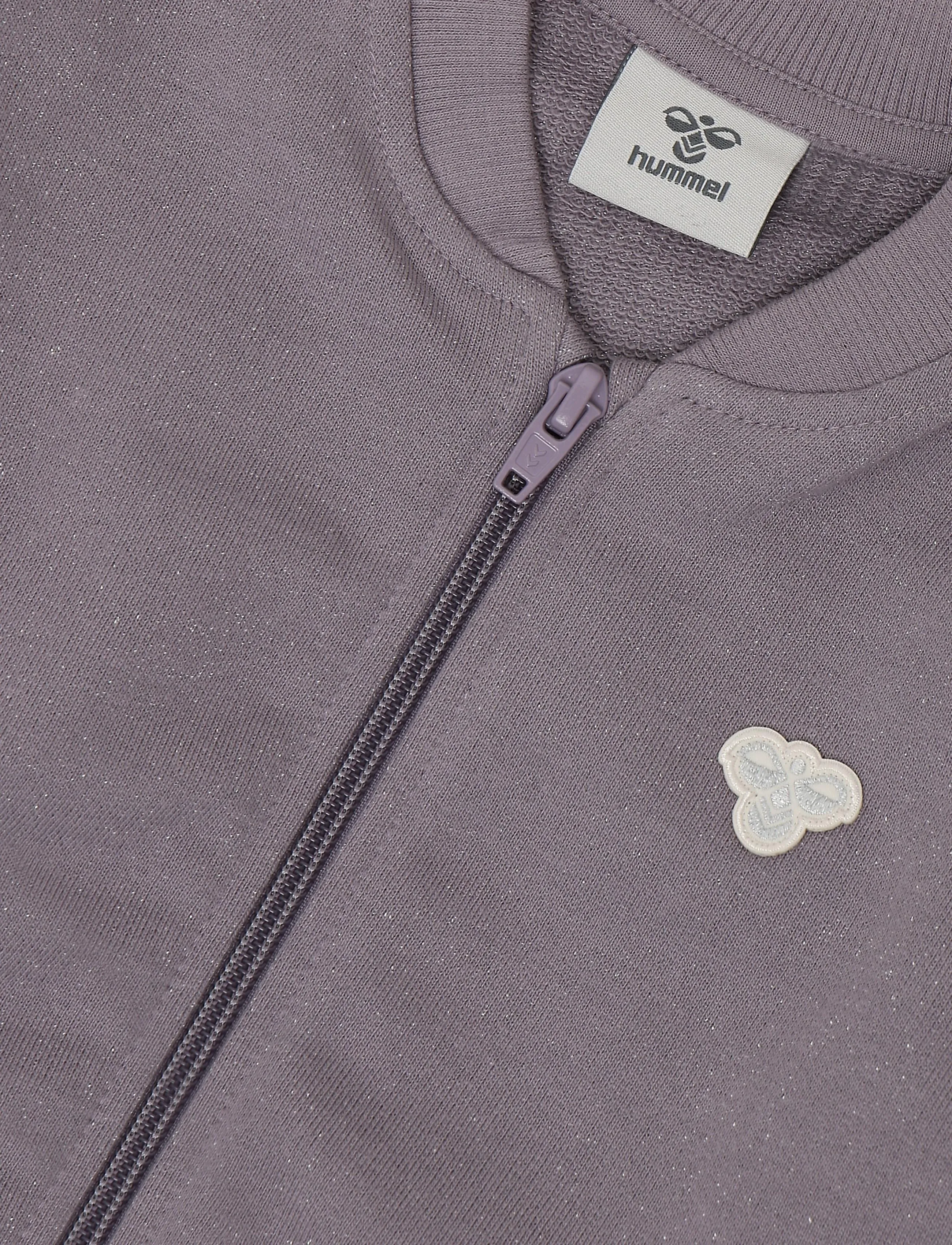 Hummel - hmlMINI LOOSE GLI ZIP JACKET BEE - gray ridge - 2