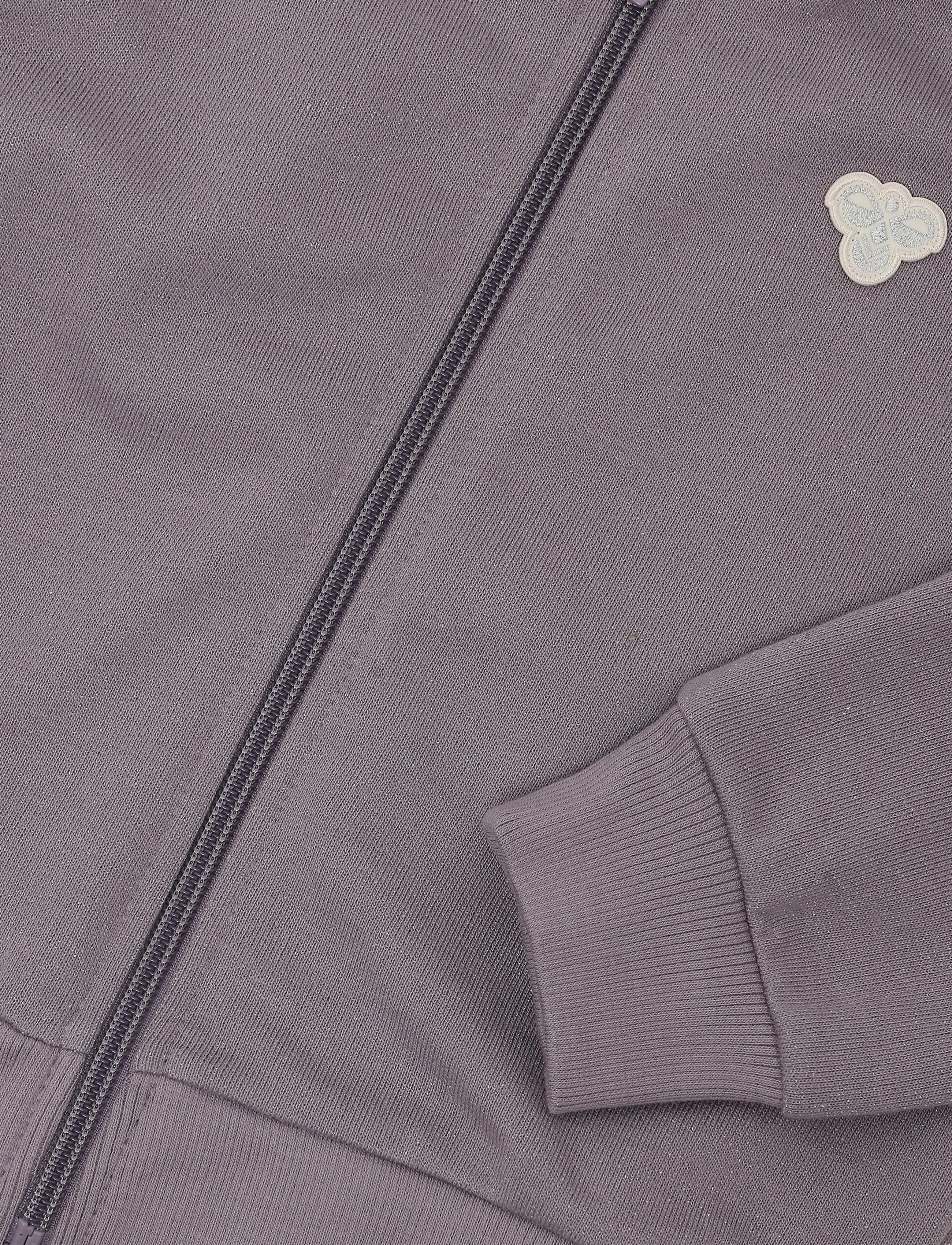 Hummel - hmlMINI LOOSE GLI ZIP JACKET BEE - gray ridge - 3