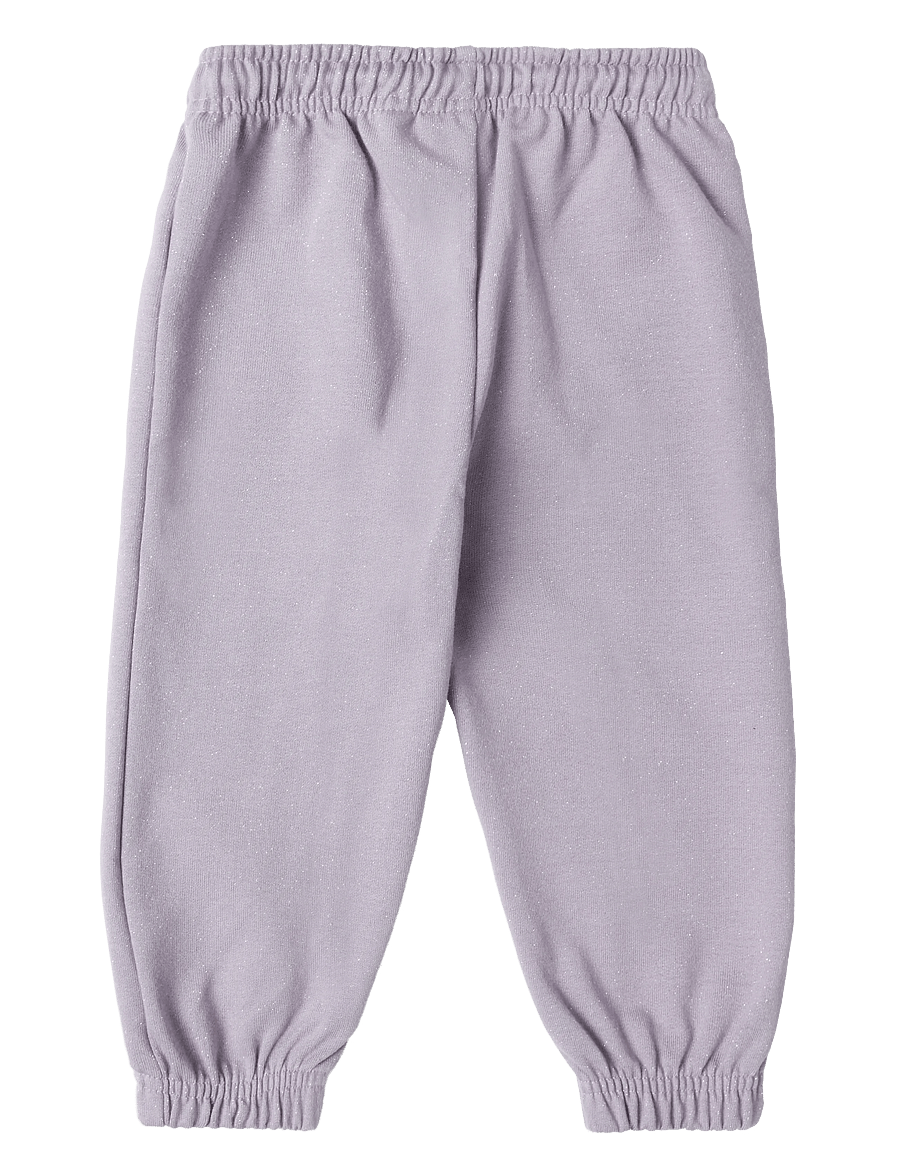 Hummel - hmlMINI LOOSE GLI PANTS BEE - sweatpants - gray ridge - 1