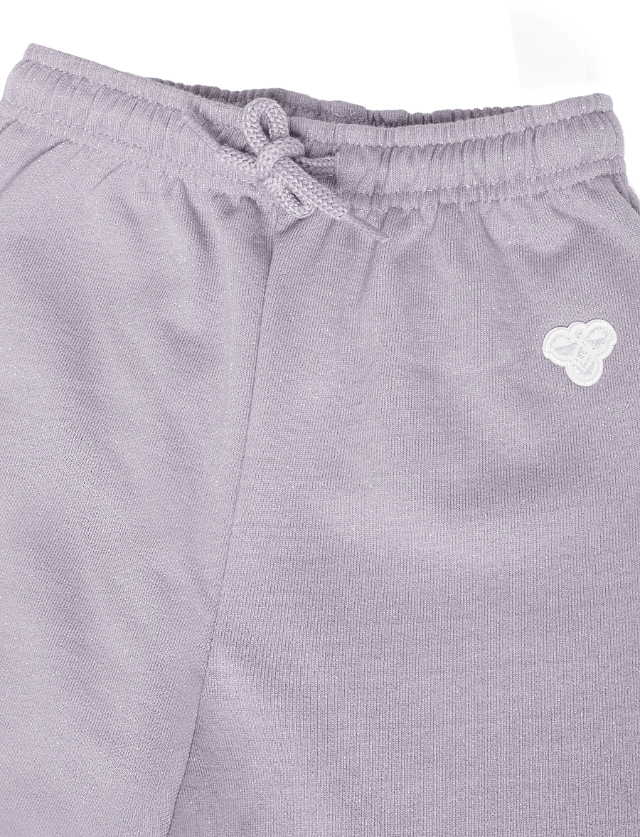 Hummel - hmlMINI LOOSE GLI PANTS BEE - sweatpants - gray ridge - 2