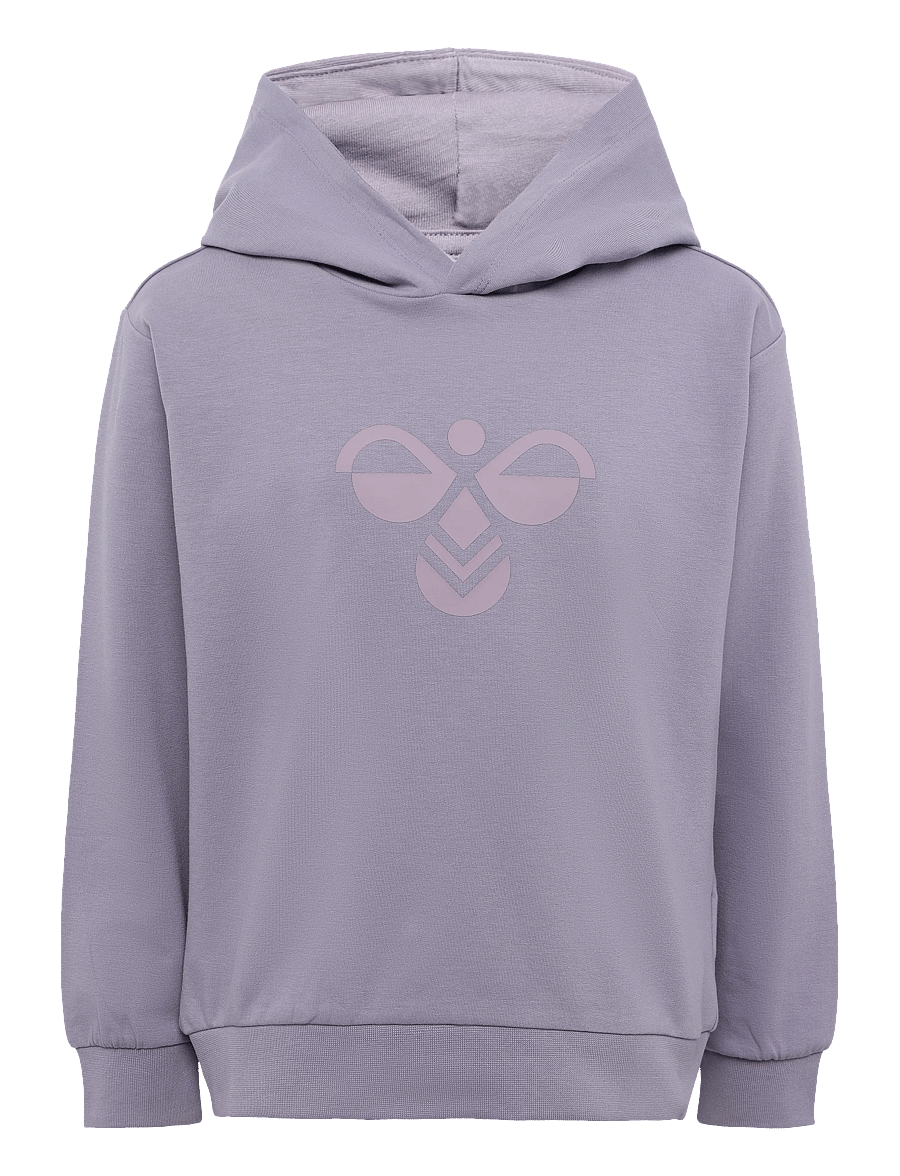 Hummel - hmlJR REG TUKAS HOODIE - huvtröjor - gray ridge - 0