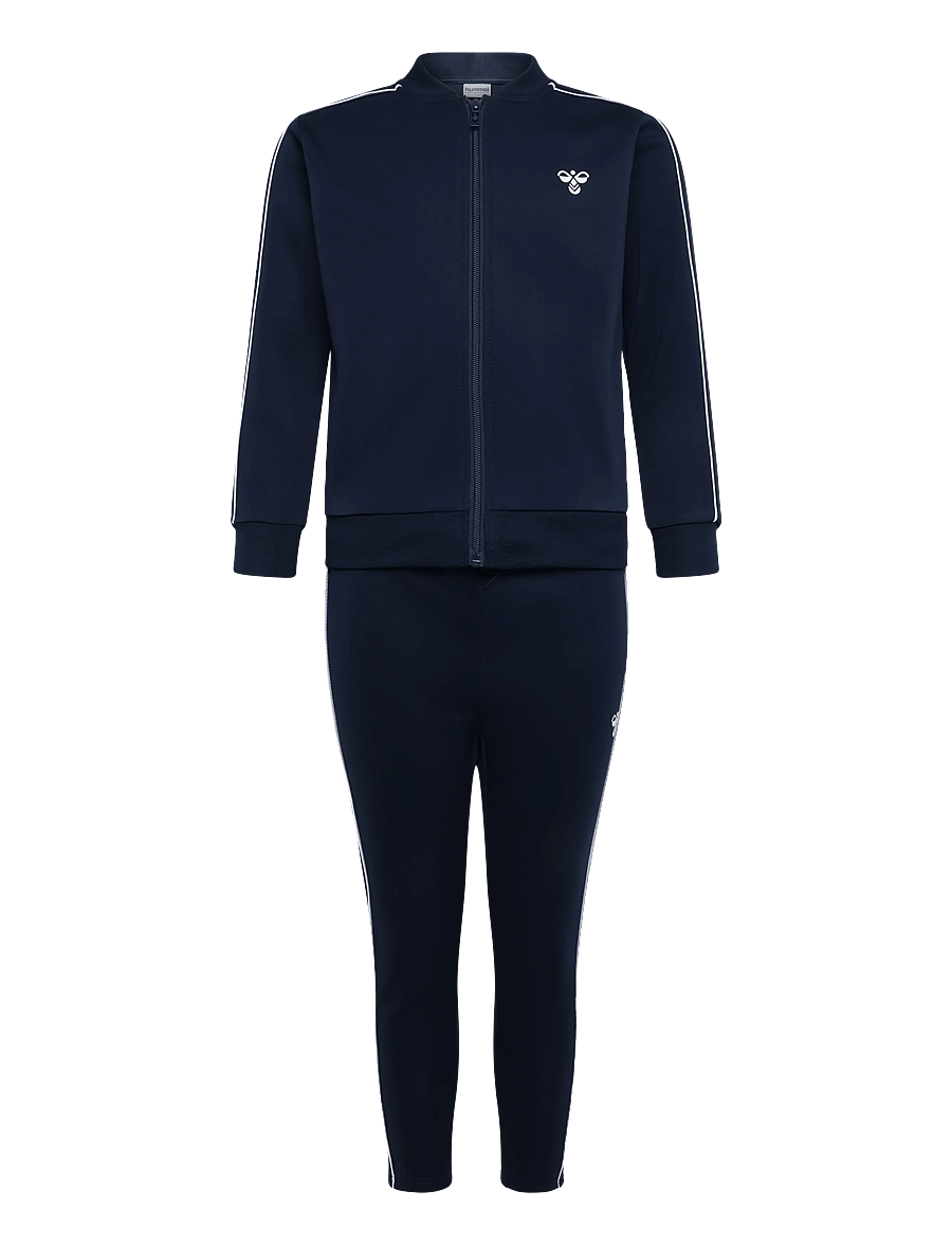 Hummel - hmlJR REG TUKAS TRACK SUIT - joggingset - dress blues - 0