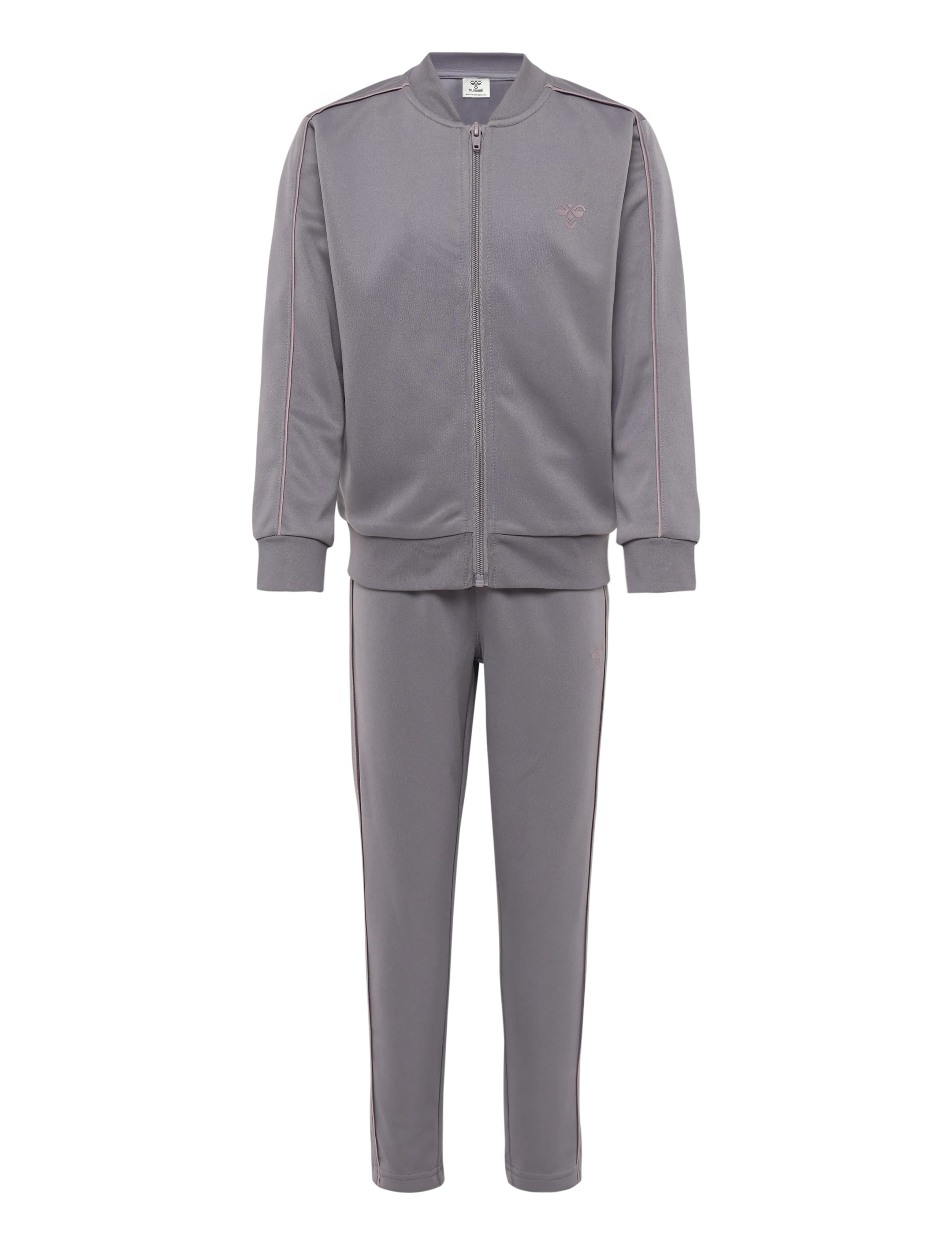 Hummel Hmljr Reg Tukas Track Suit, 152, Grey, Sport > Træningsdragter, Børn