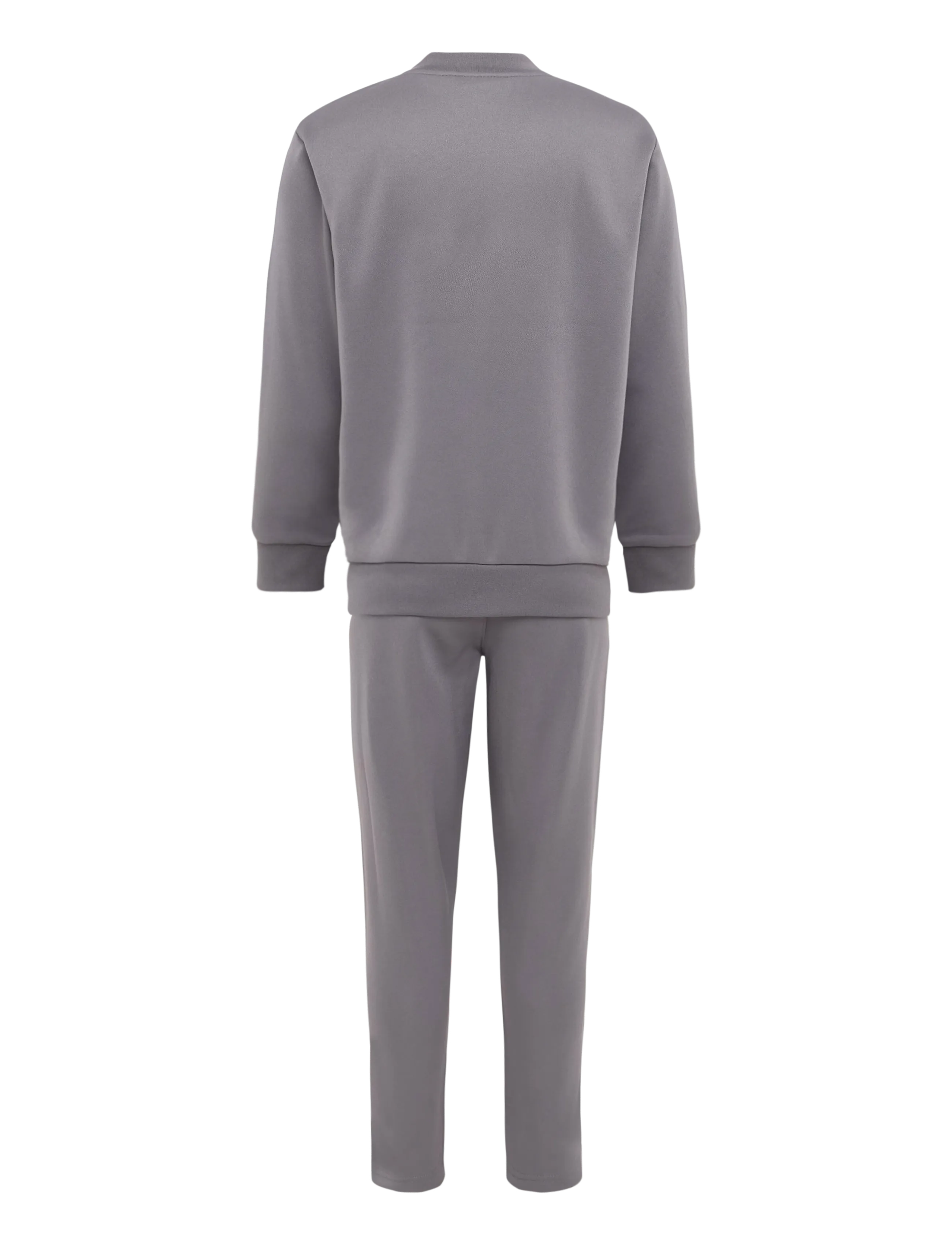 Hummel - hmlJR REG TUKAS TRACK SUIT - tracksuits & 2-piece sets - gray ridge - 1