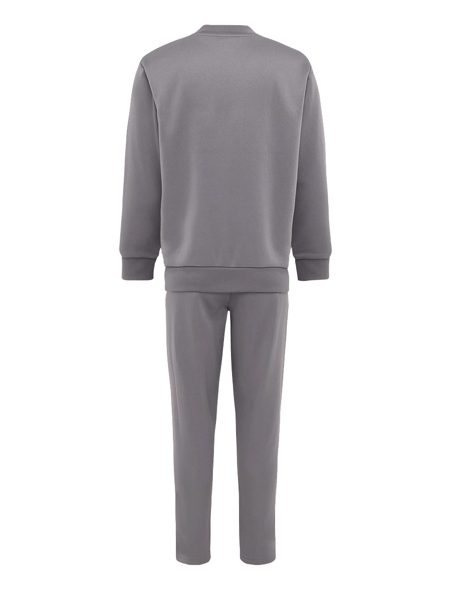 Hummel - hmlJR REG TUKAS TRACK SUIT - tracksuits & 2-piece sets - gray ridge - 1
