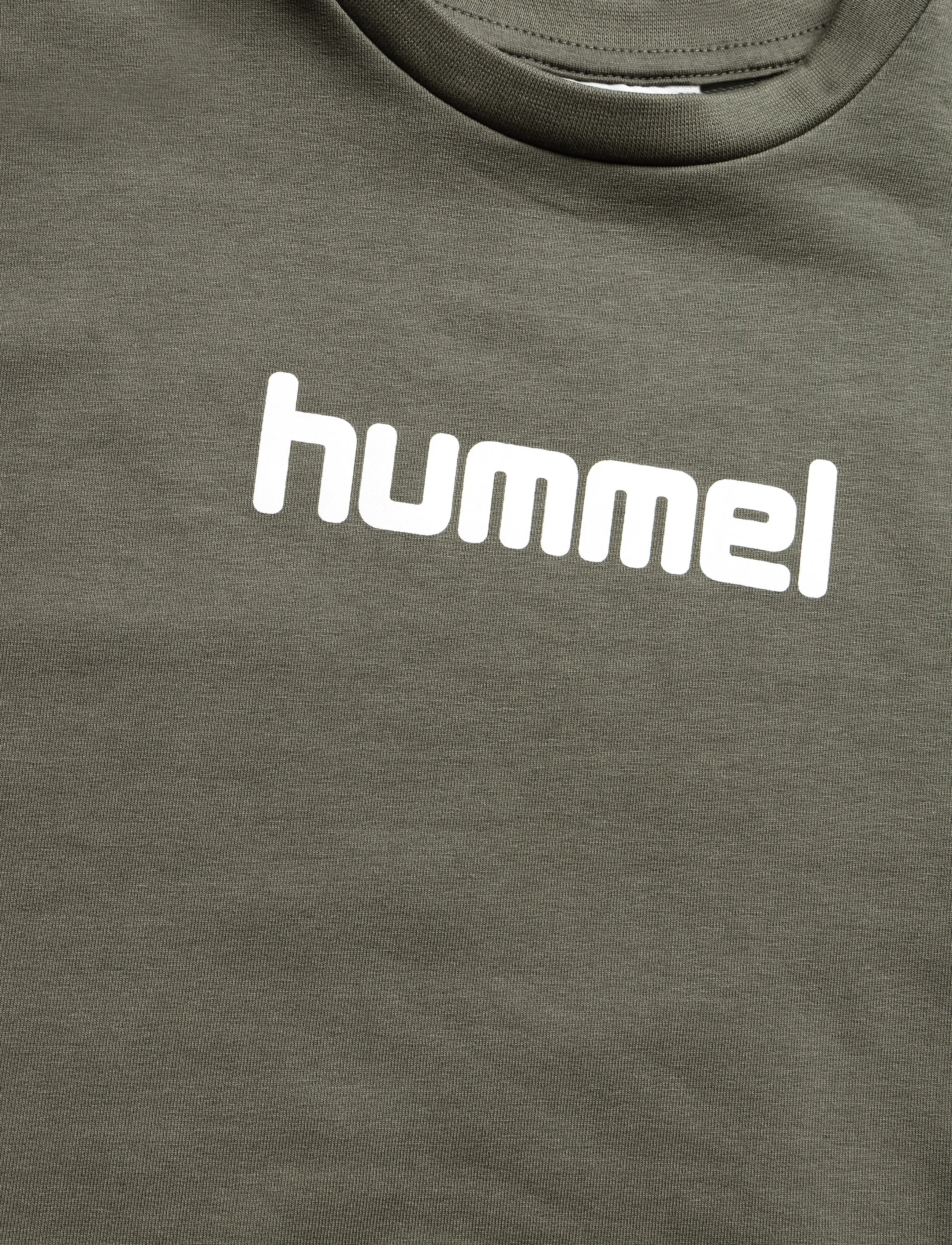 Hummel - hmlJR REG LOGO SWEATSHIRT - sweatshirts - castor gray - 2