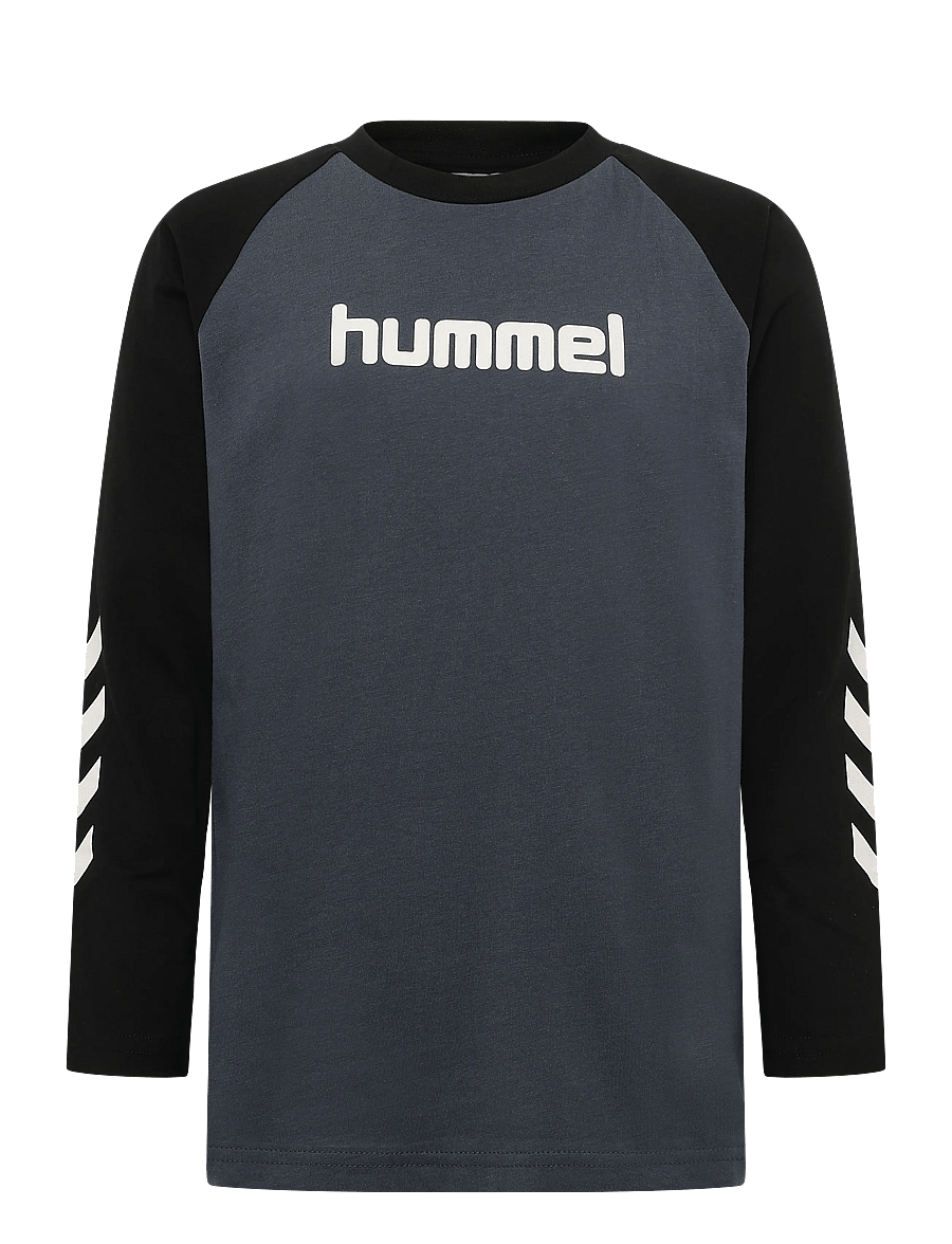 Hummel - hmlJR REG LOGO SWEATSHIRT - sweatshirts - ombre blue - 0