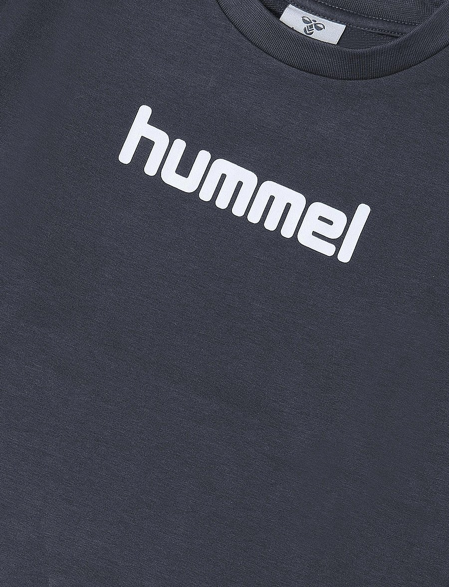 Hummel - hmlJR REG LOGO SWEATSHIRT - sweatshirts - ombre blue - 2