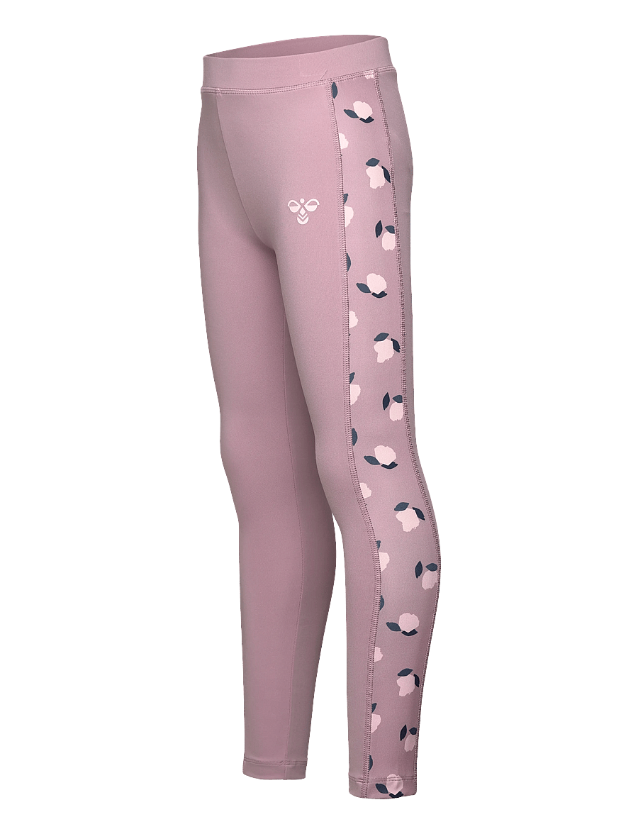 Hummel - hmlJR AOP GYM TIGHTS - strumpfhosen - sea fog - 3