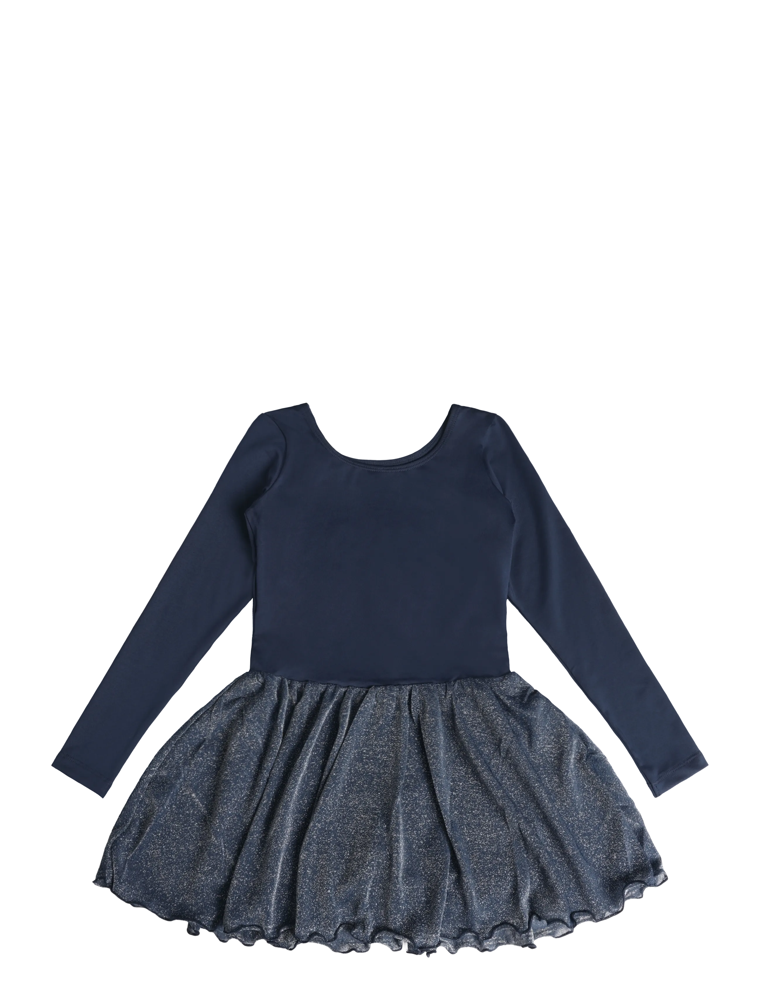 Hummel - hmlJR GLITTER TIGHTS GYMSUIT L/S - dress blues - 1
