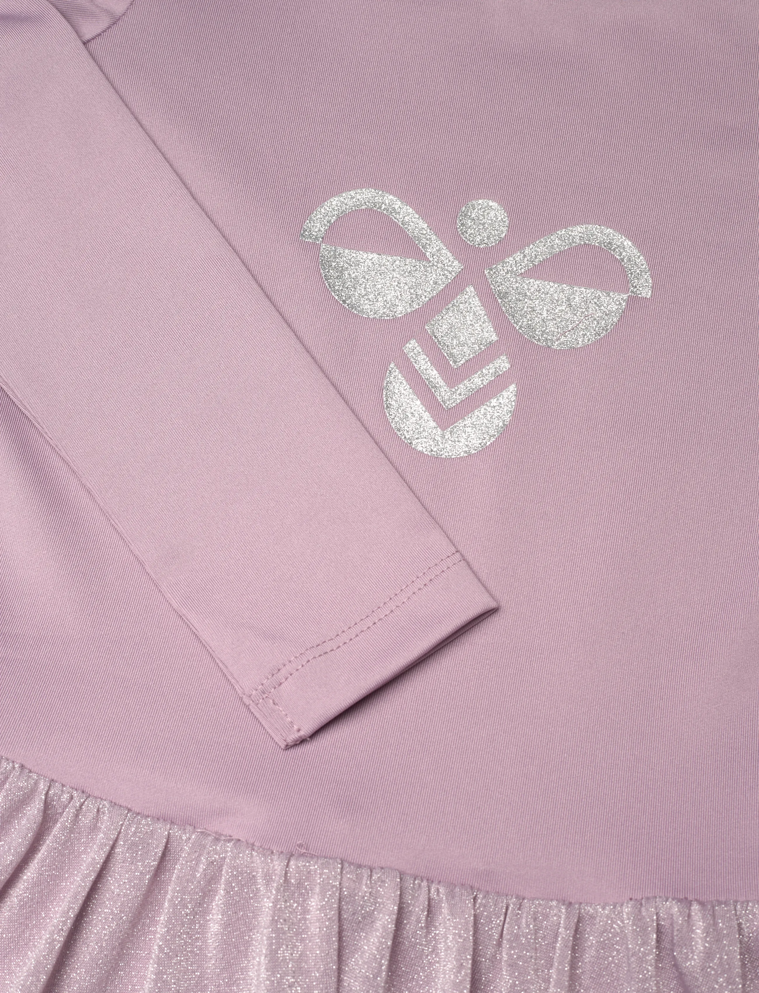 Hummel - hmlJR GLITTER TIGHTS GYMSUIT L/S - langärmelig - sea fog - 2
