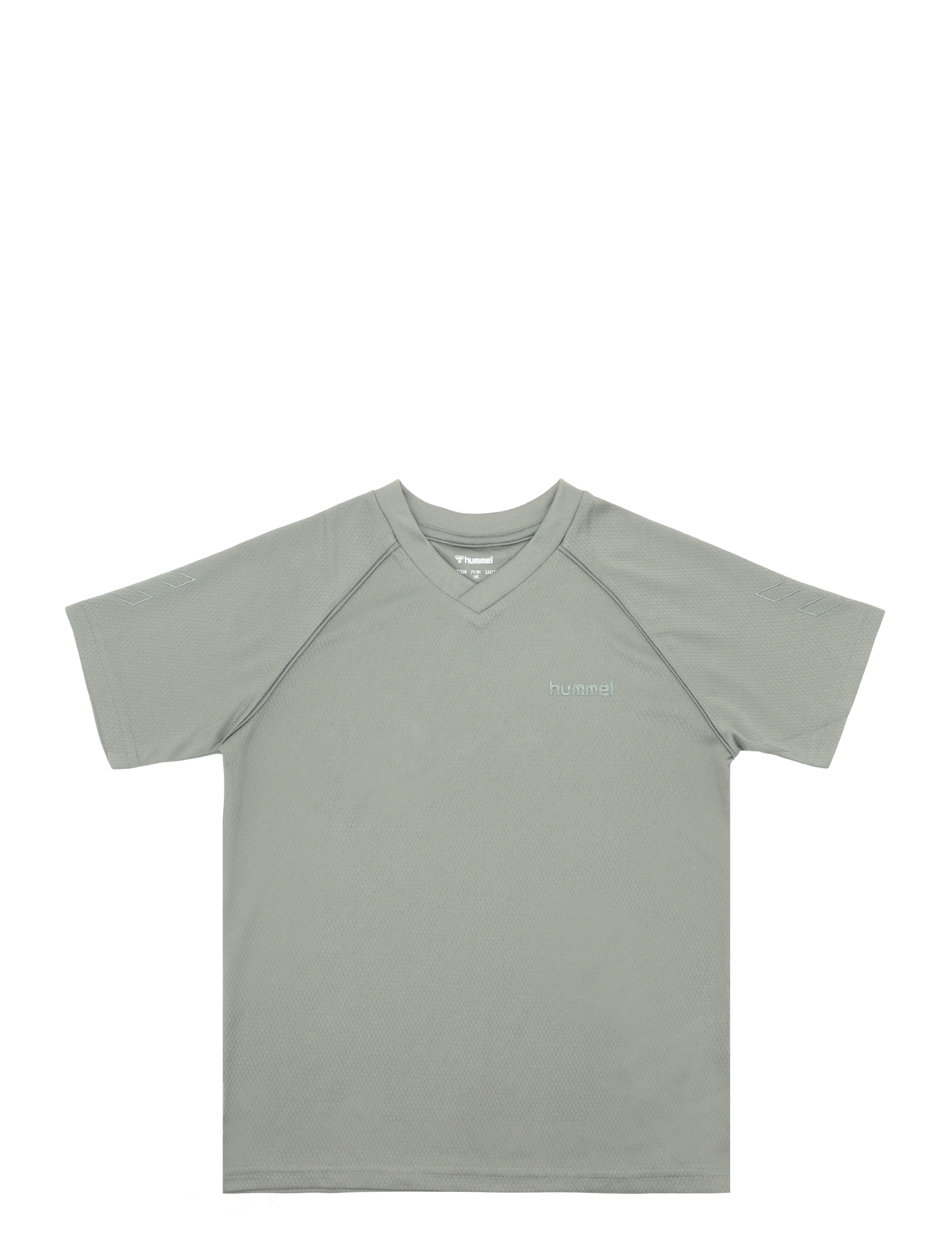 Hummel hmlJR REG ACTIVE T-SHIRT S/S - Oberteile & T-Shirts - CASTOR GRAY / grey