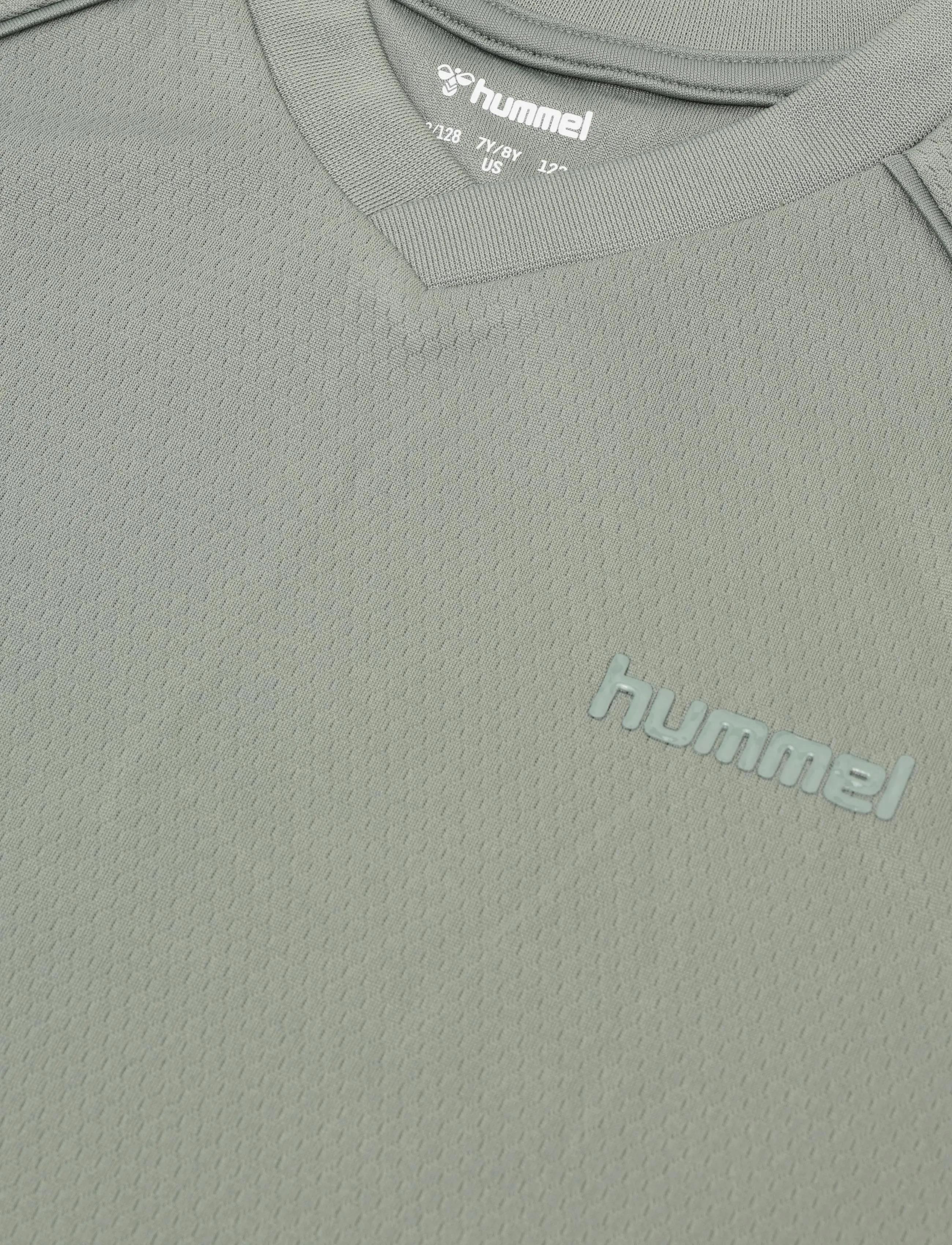 Hummel - hmlJR REG ACTIVE T-SHIRT S/S - sportoberteile - castor gray - 2