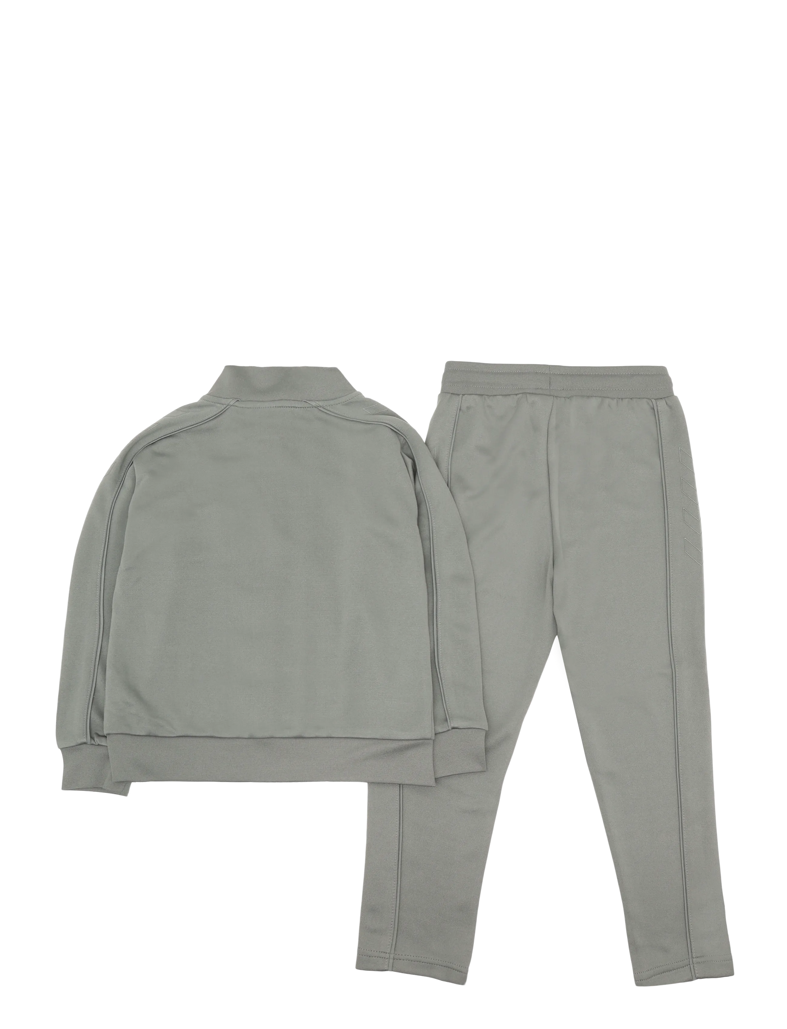 Hummel - hmlJR REG LOGO TRACK SUIT - tracksuits & 2-piece sets - castor gray - 1