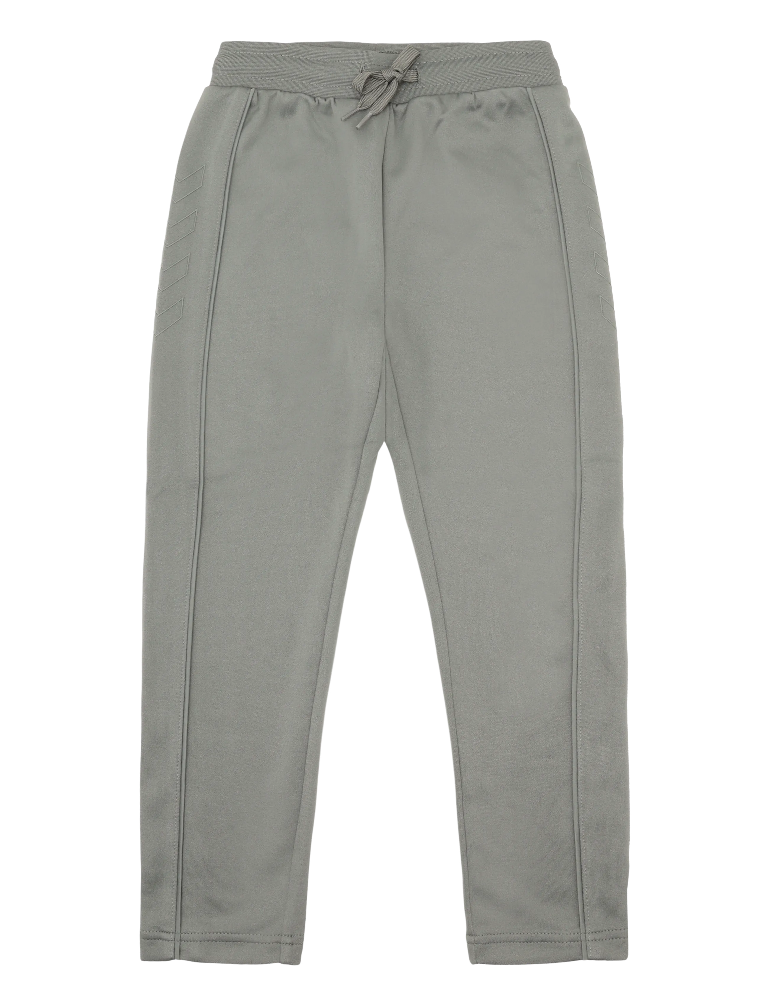 Hummel - hmlJR REG LOGO TRACK SUIT - tracksuits & 2-piece sets - castor gray - 2