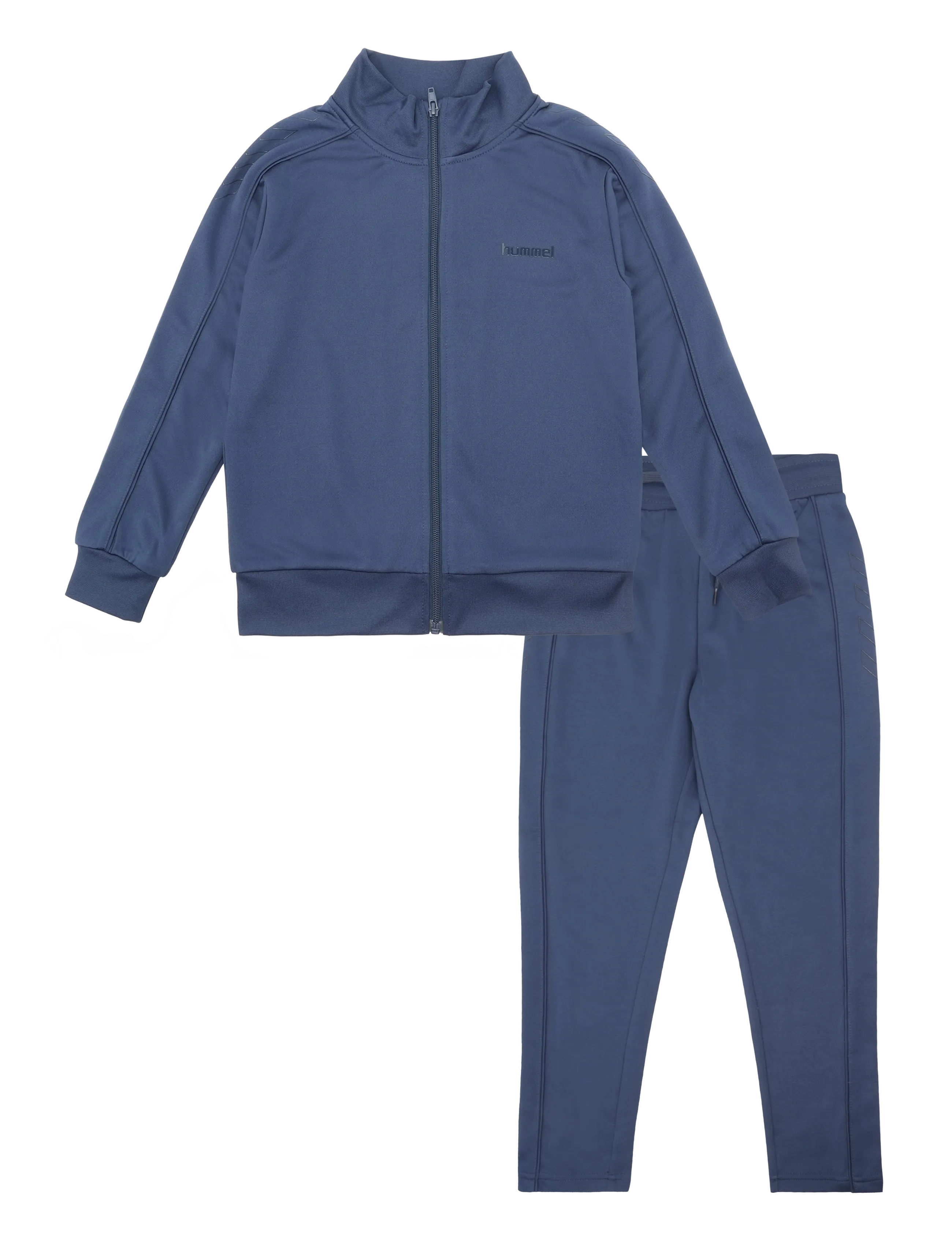 Hummel hmlJR REG LOGO TRACK SUIT - Kleidung - DRESS BLUES / navy