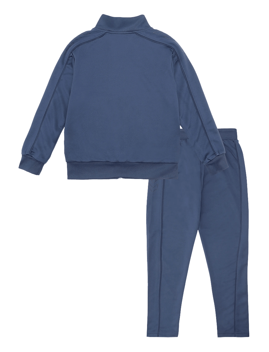 Hummel - hmlJR REG LOGO TRACK SUIT - trainingsanzug - dress blues - 1