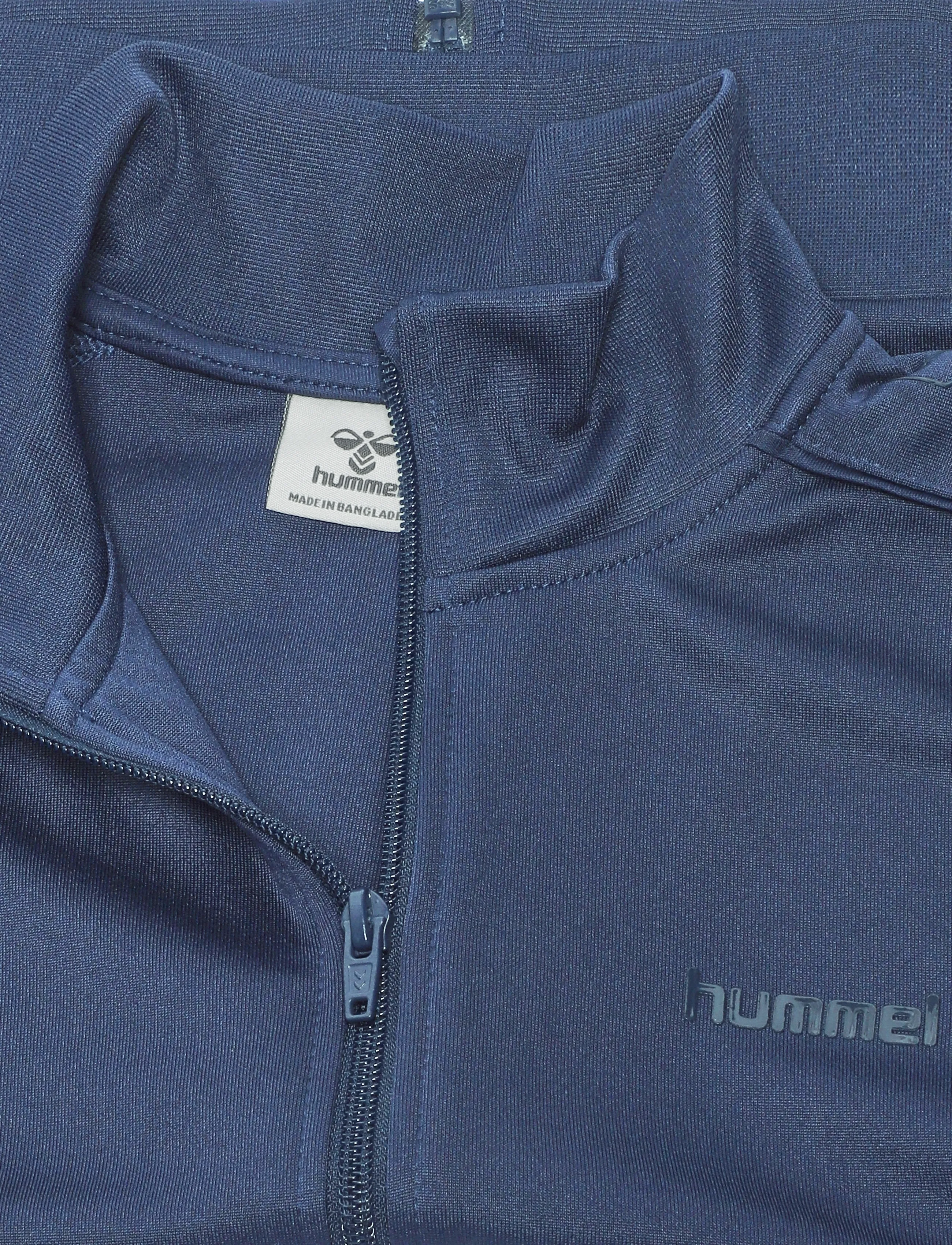 Hummel - hmlJR REG LOGO TRACK SUIT - trainingsanzug - dress blues - 3