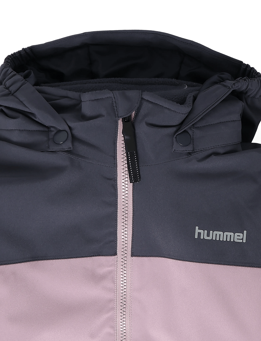 Hummel - hmlJR BLOCK JACKET WP - shell- & regnjakker - sea fog - 2