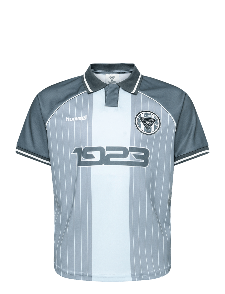 Hummel - hmlJR LOOSE SOCCER JERSEY S/S - sporditopid - flint stone - 0