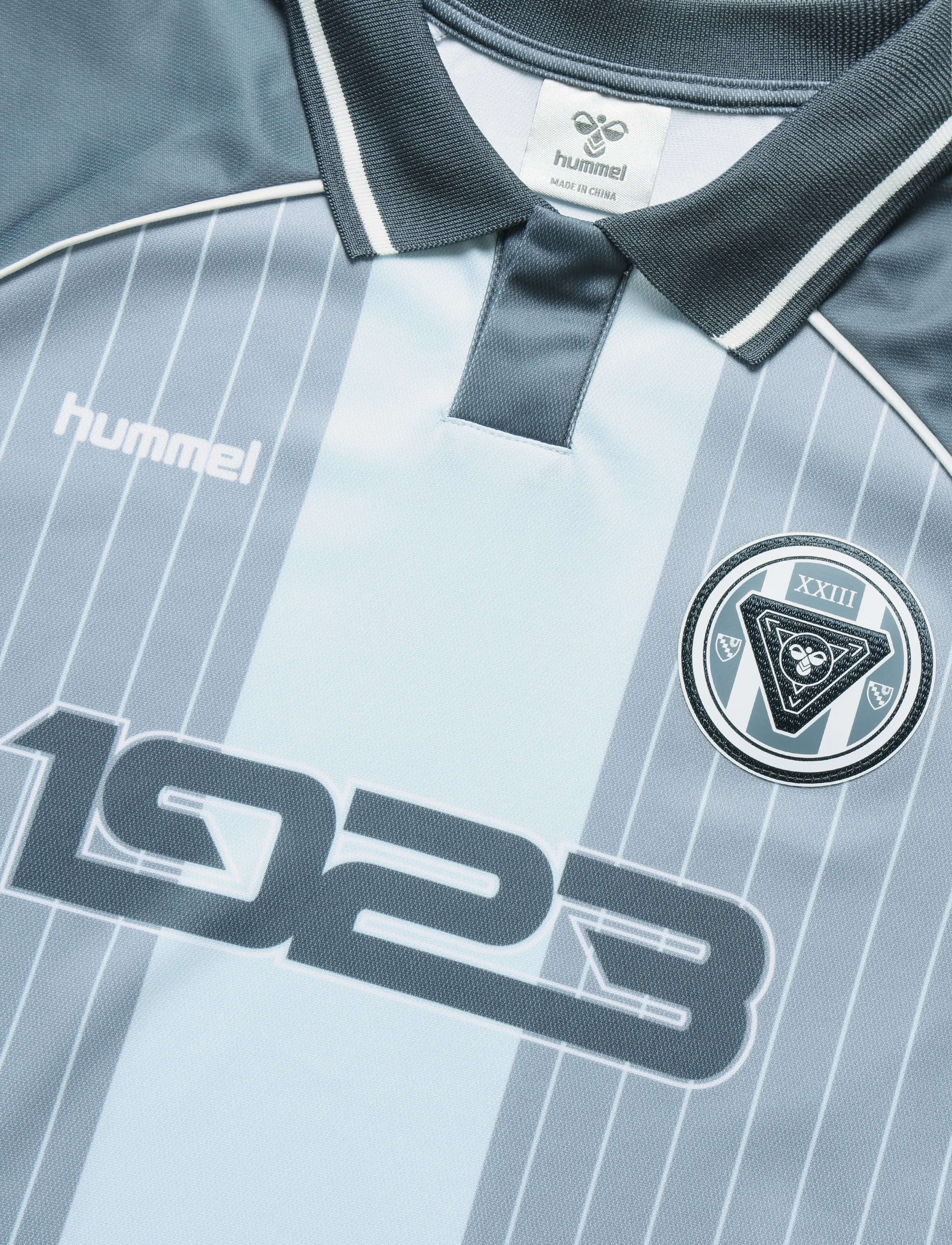 Hummel - hmlJR LOOSE SOCCER JERSEY S/S - sporditopid - flint stone - 2