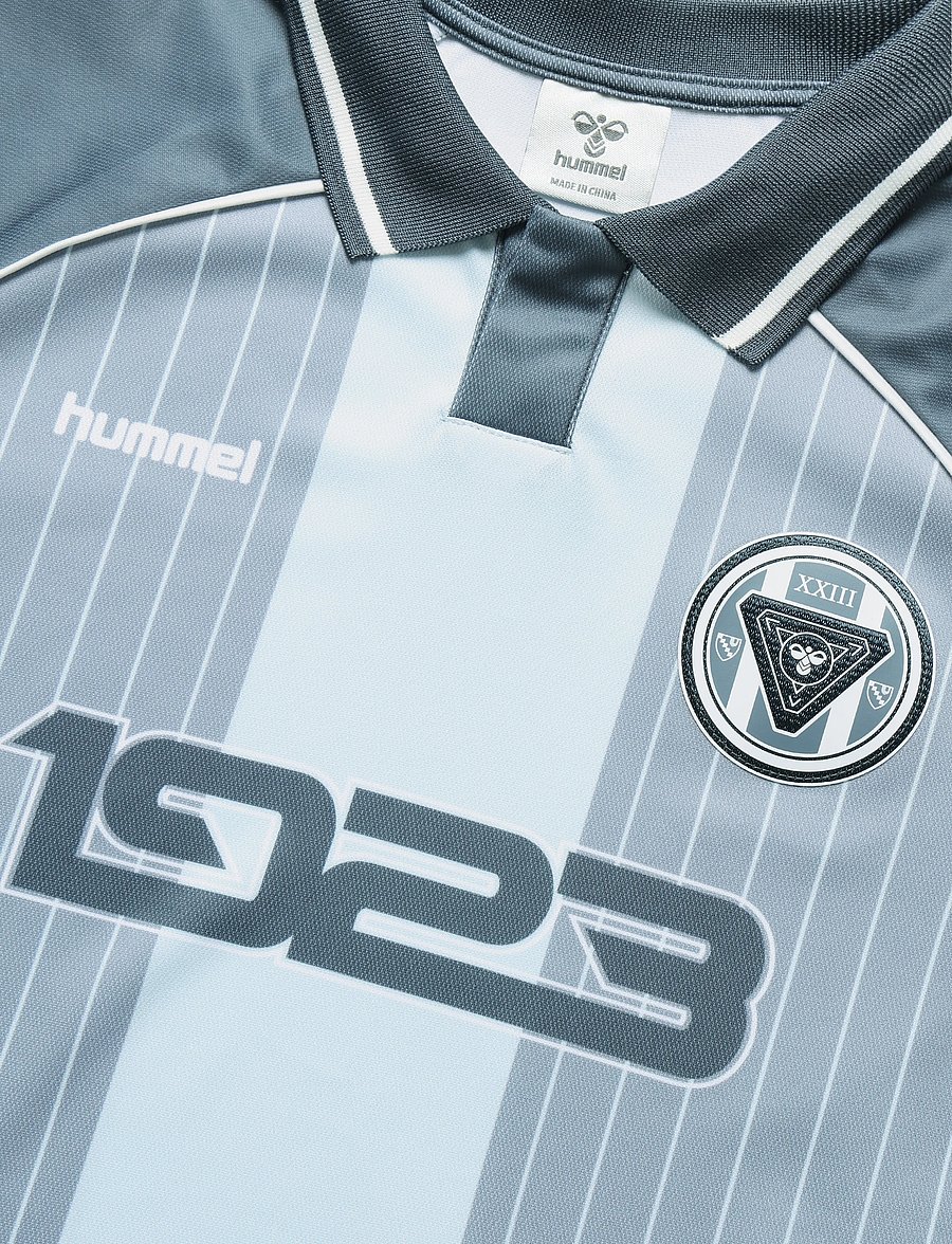 Hummel - hmlJR LOOSE SOCCER JERSEY S/S - sporditopid - flint stone - 2