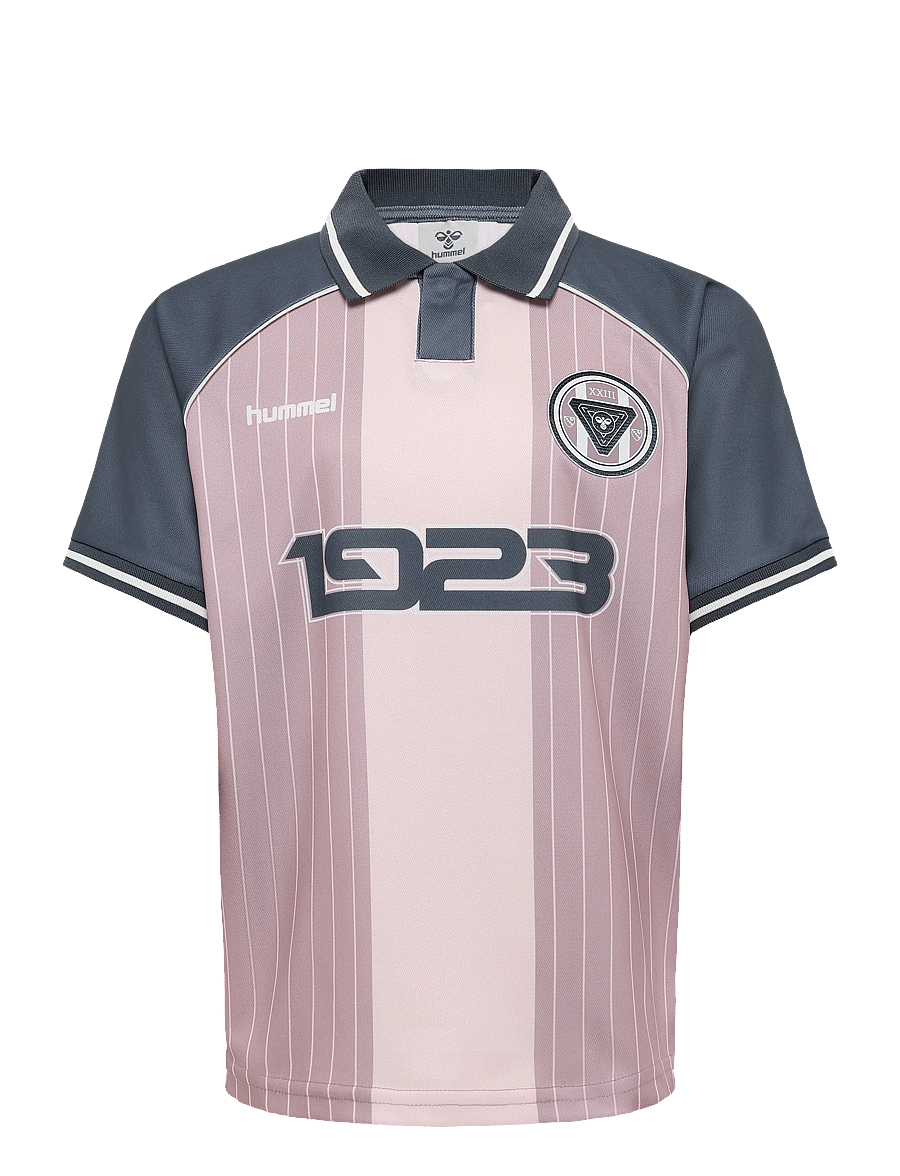 Hummel - hmlJR LOOSE SOCCER JERSEY S/S - sporditopid - sea fog - 0