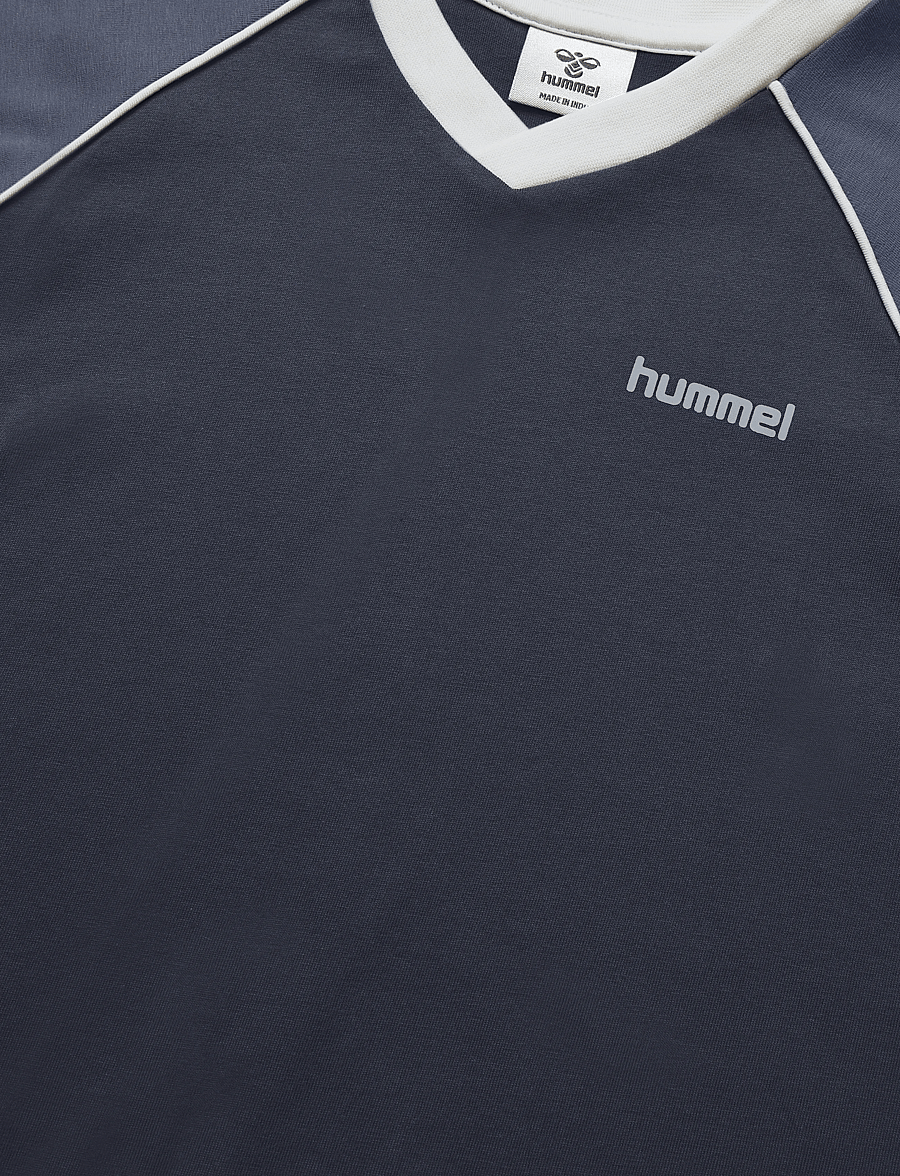 Hummel - hmlJR ROLF T-SHIRT S/S - sporttoppar - ombre blue - 2
