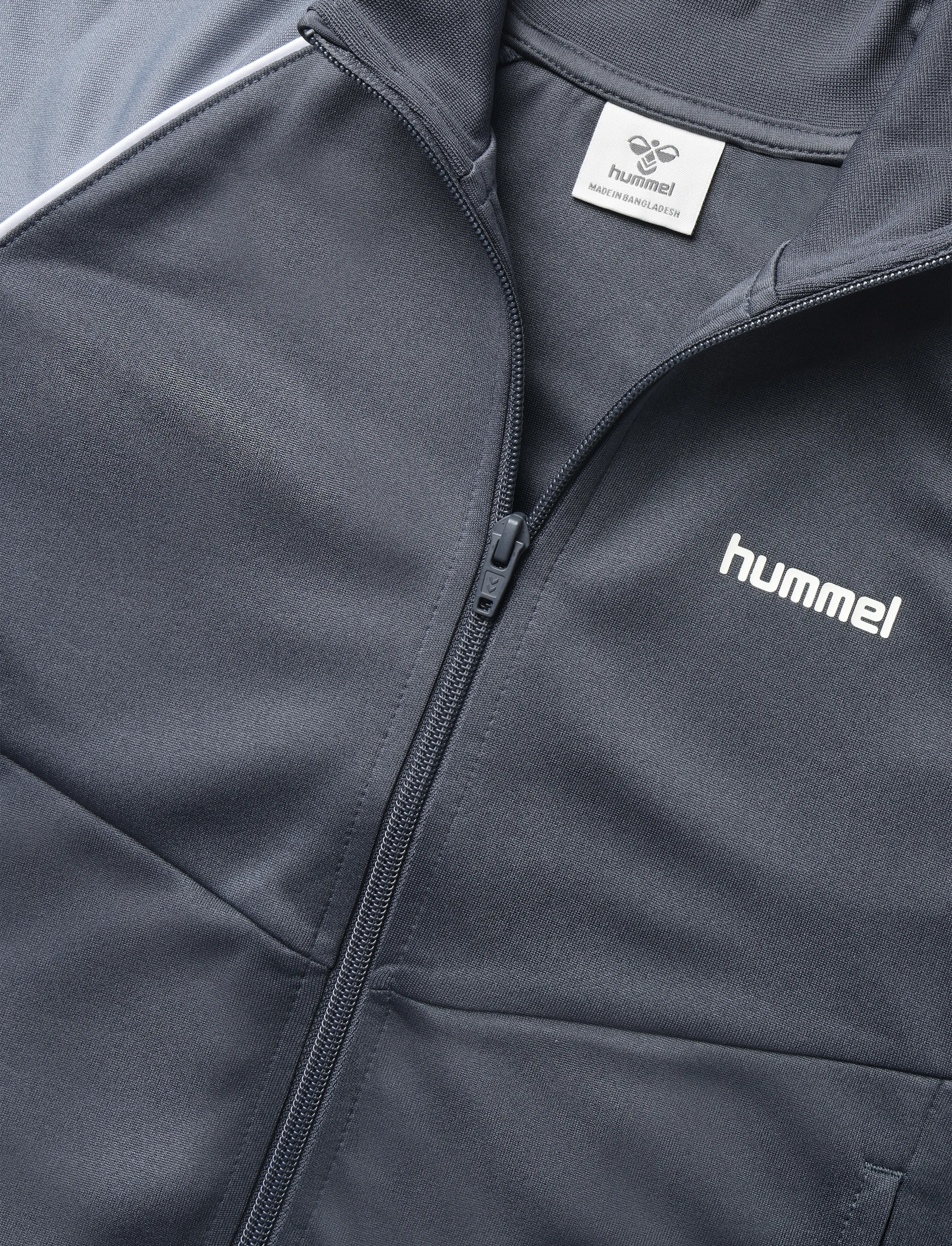 Hummel - hmlJR REG POLY BLOCK ZIP JACKET - ombre blue - 2