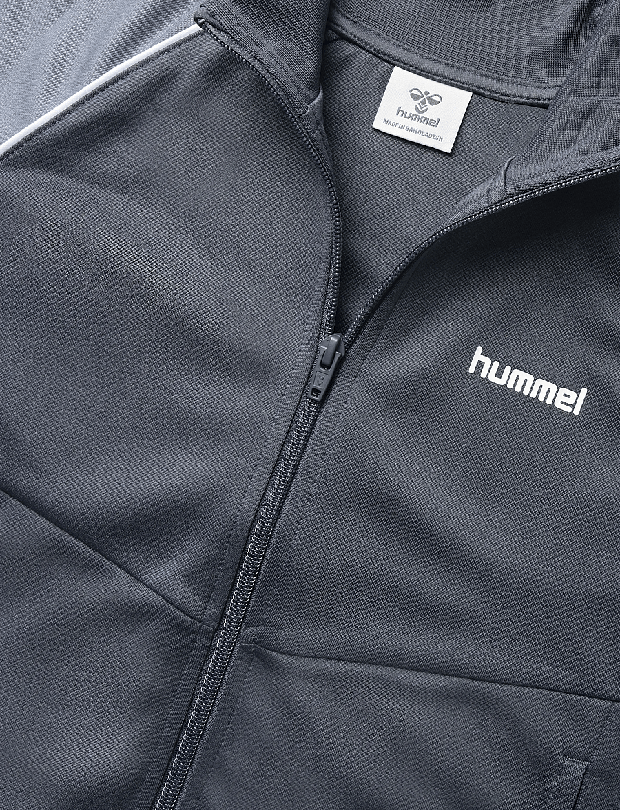 Hummel - hmlJR REG POLY BLOCK ZIP JACKET - ombre blue - 2