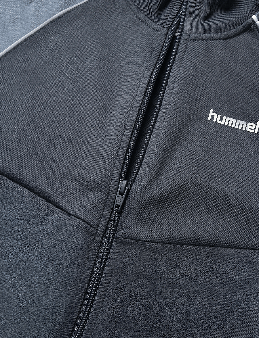 Hummel - hmlJR REG POLY BLOCK ZIP JACKET - ombre blue - 3