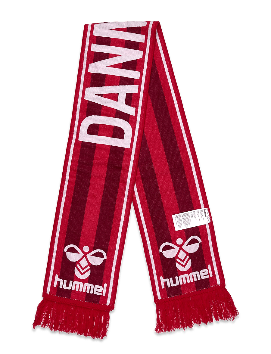 Hummel - DBU 26 FAN SCARF - halsdukar - tango red - 0