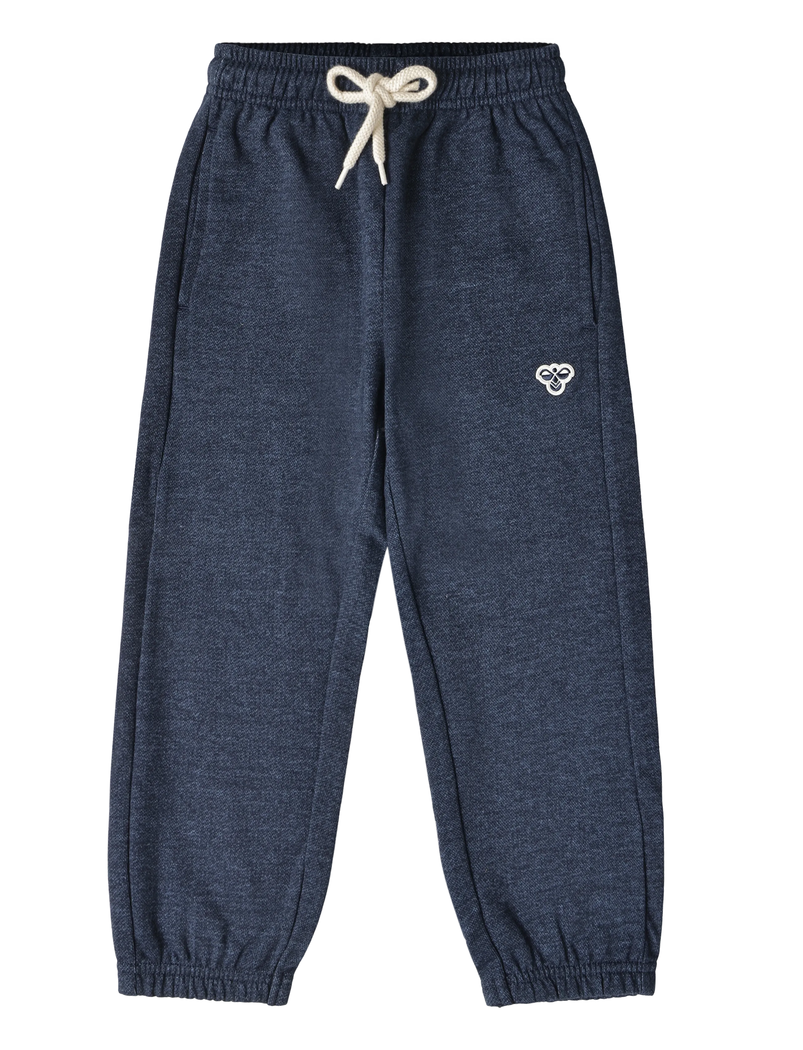 Hummel hmlJR LOOSE DNM PANTS BEE - Mjukisbyxor - DRESS BLUES / navy