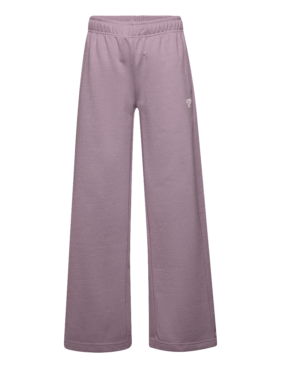 Hummel - hmlJR LOOSE WL GLITTER PANTS BEE - shop by age - gray ridge - 0
