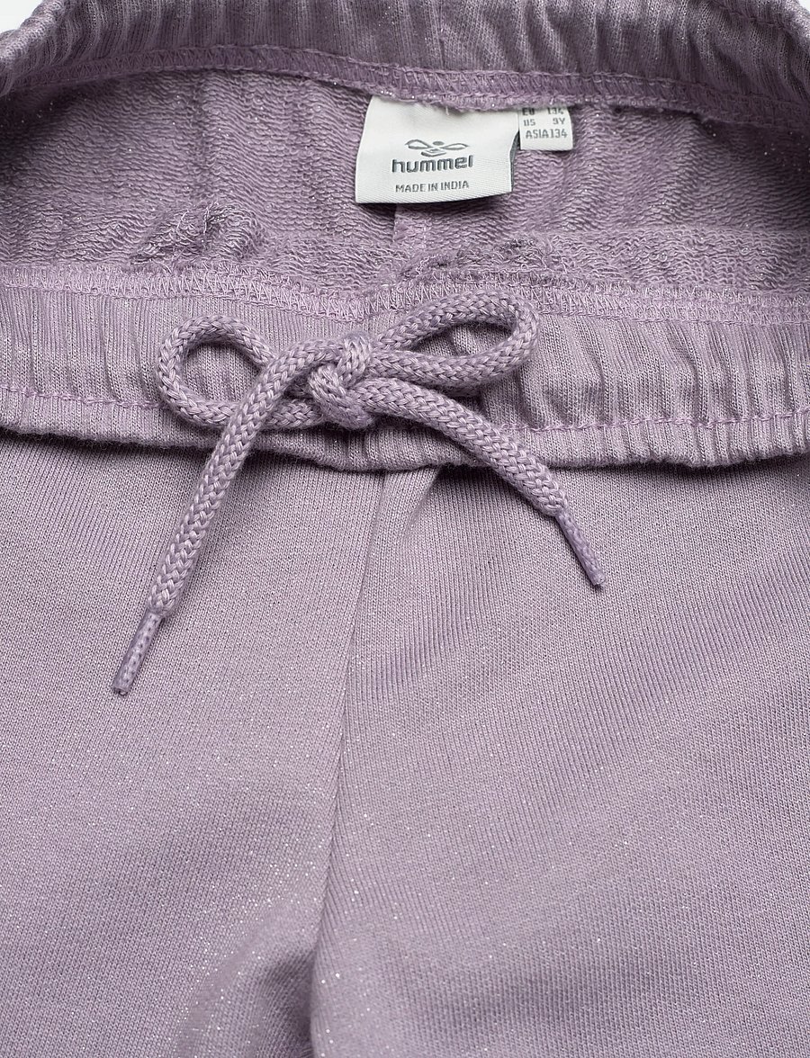 Hummel - hmlJR LOOSE WL GLITTER PANTS BEE - shop by age - gray ridge - 2