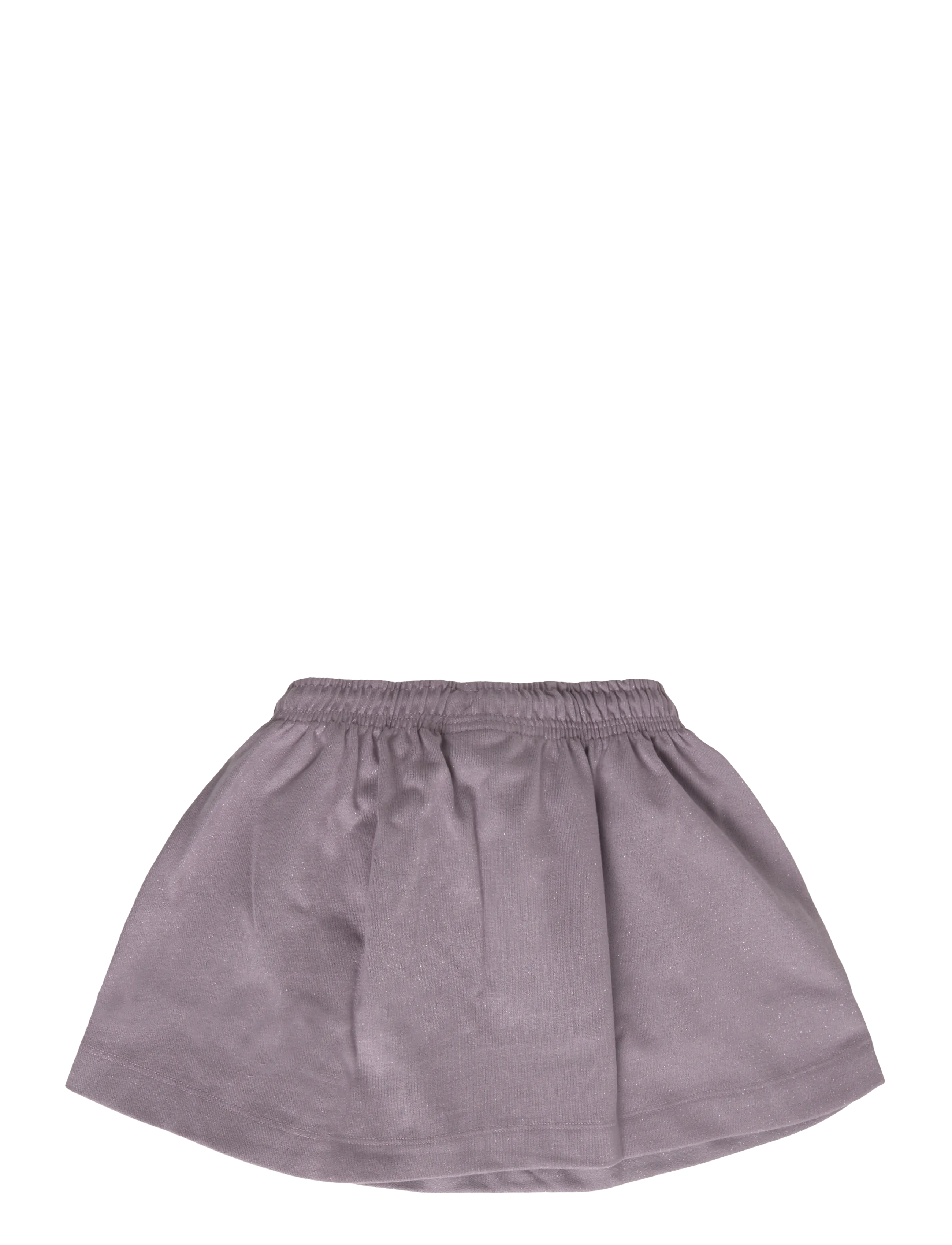 Hummel - hmlJR GLITTER SWEAT SKIRT BEE - kurze röcke - gray ridge - 1