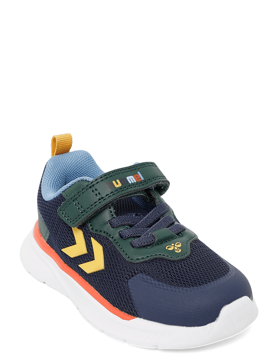 Hummel - ACTUS TR BREATHER INFANT - löparskor - black iris/multi colour - 0